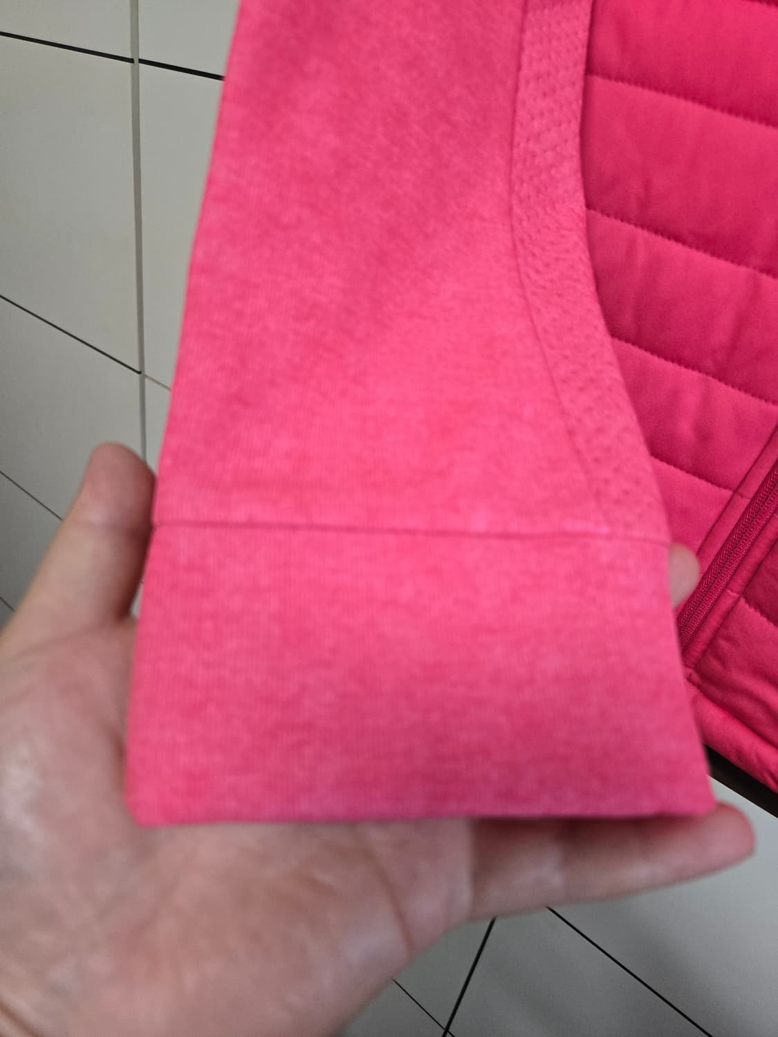 푸마 패딩조끼 레이어드 후드집업 상품이미지3