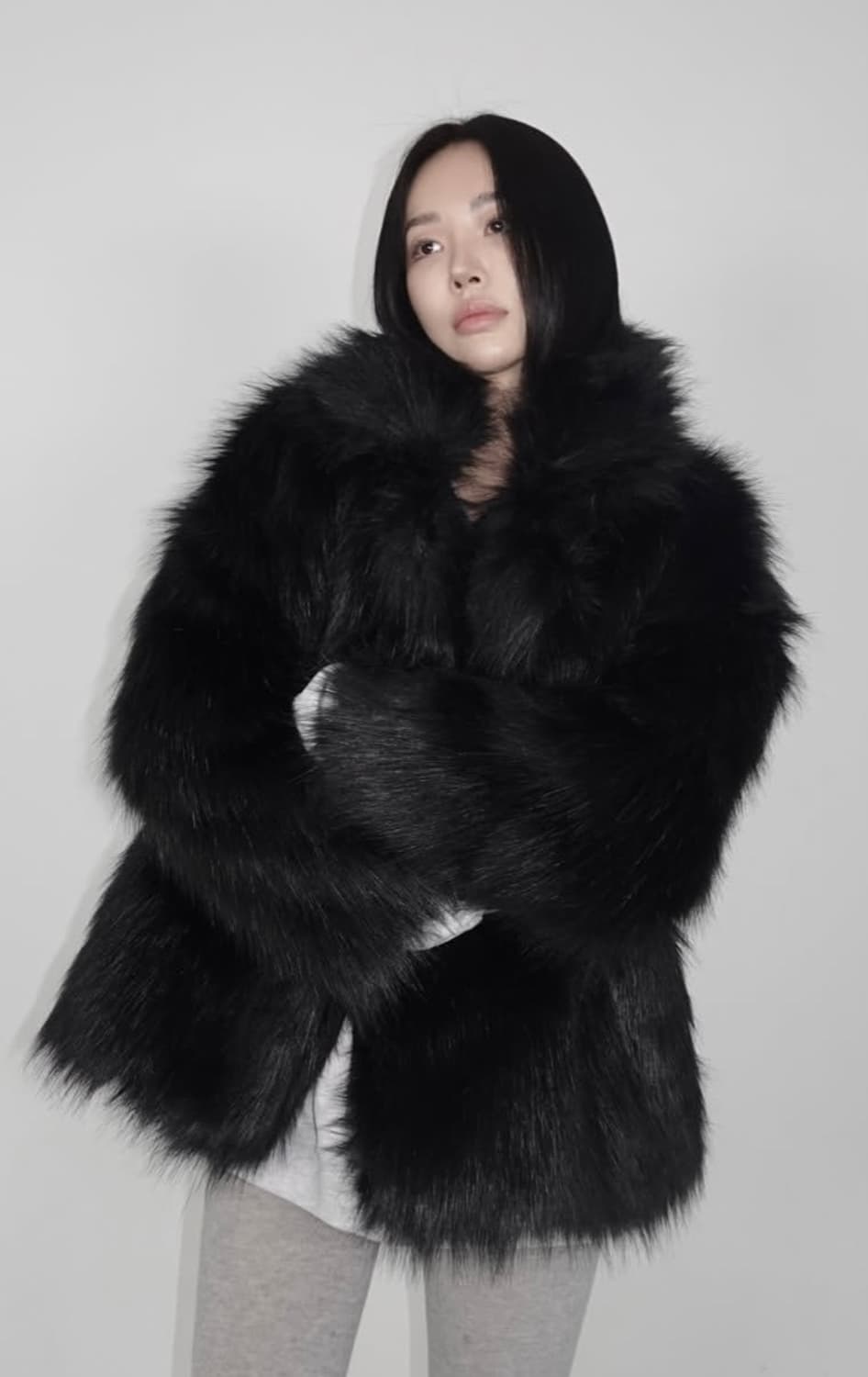 페일제이드 블랙 퍼자켓(새상품) 상품이미지2