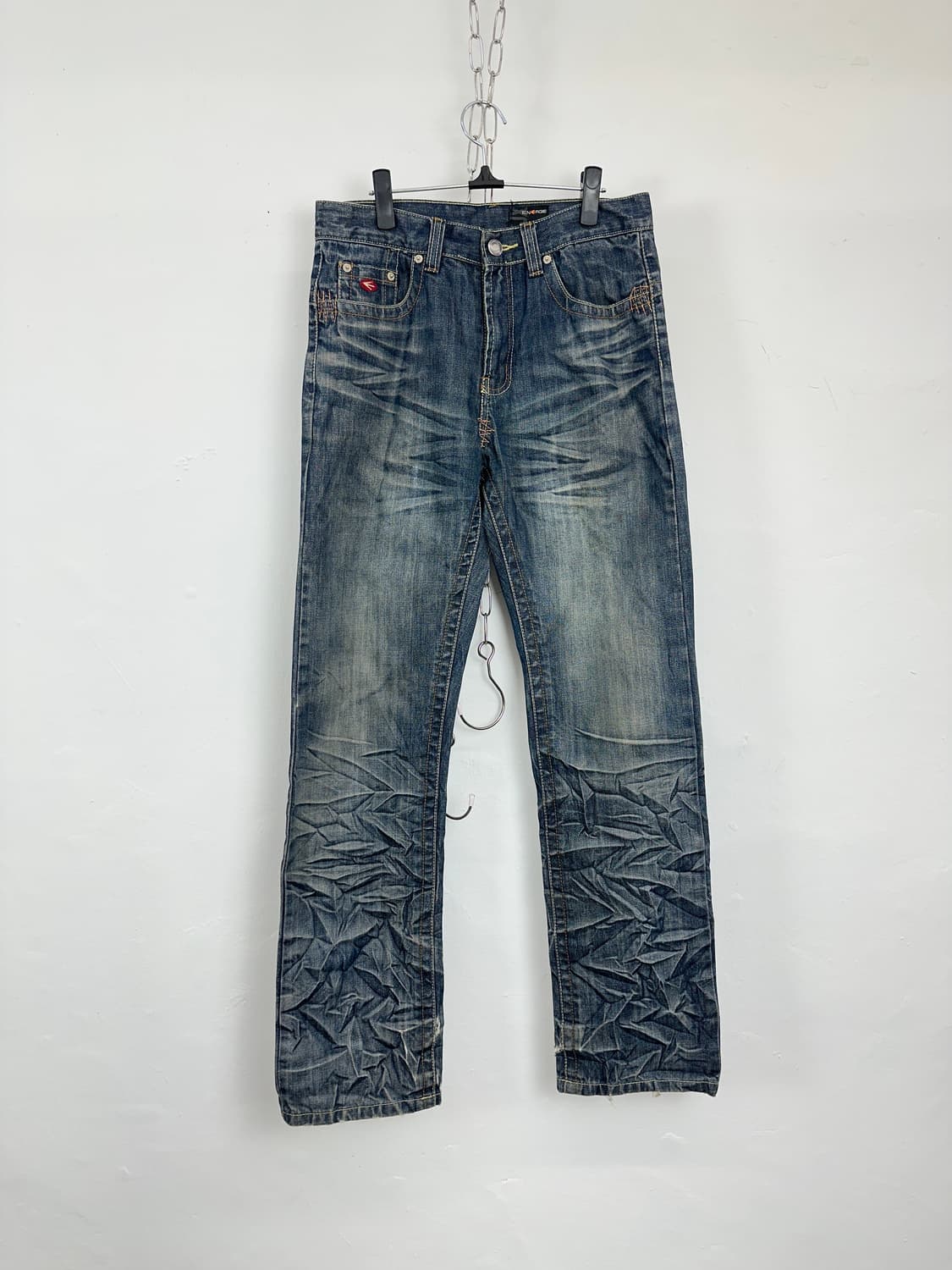 Energie Heavy Fade Whiskered Denim 상품이미지4
