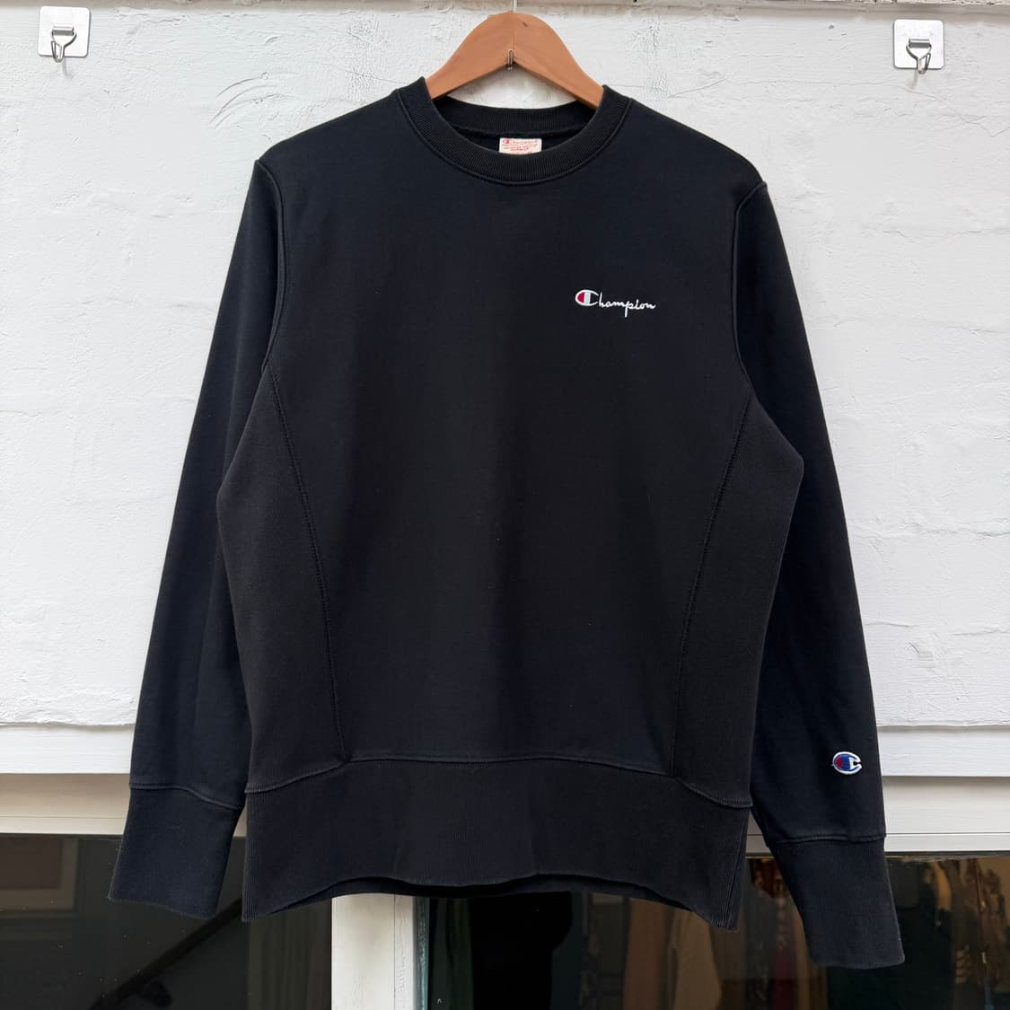 Champion 챔피온 리버스위브 레드택 웜업 스웨트셔츠 M 상품이미지1