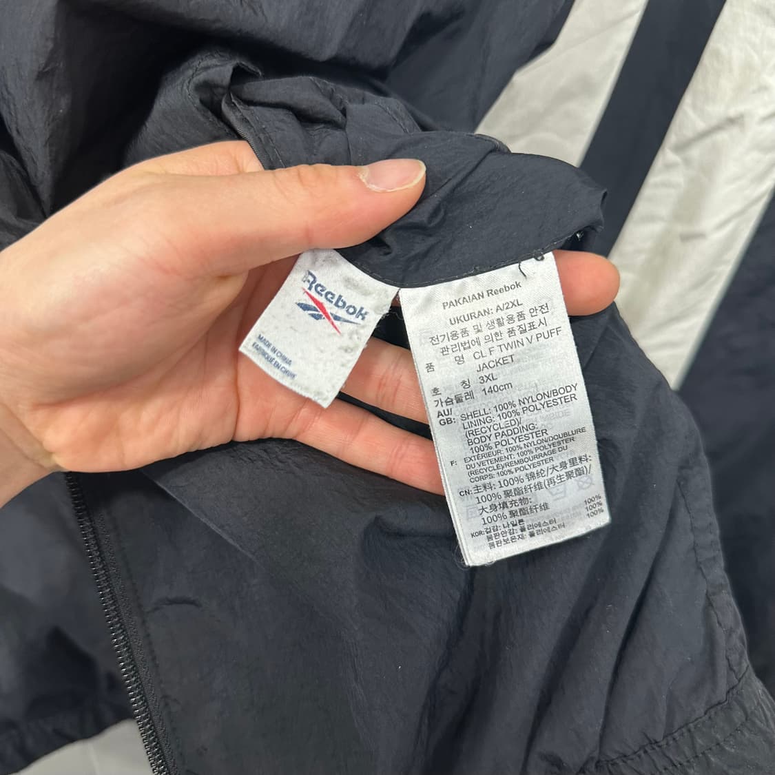 리복 리버시블 점퍼 상품이미지5