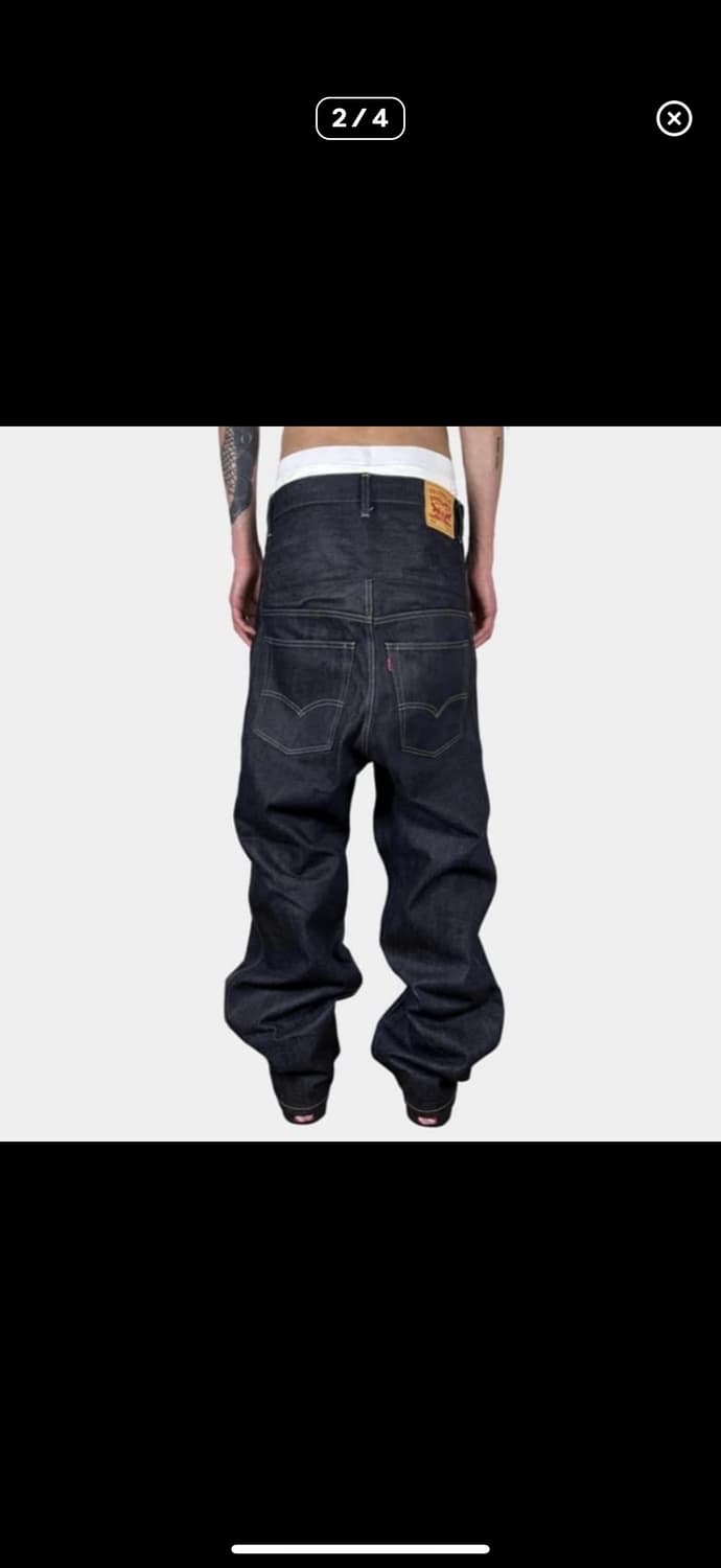 준야 와타나베 리바이스 배기 중청진 상품이미지2