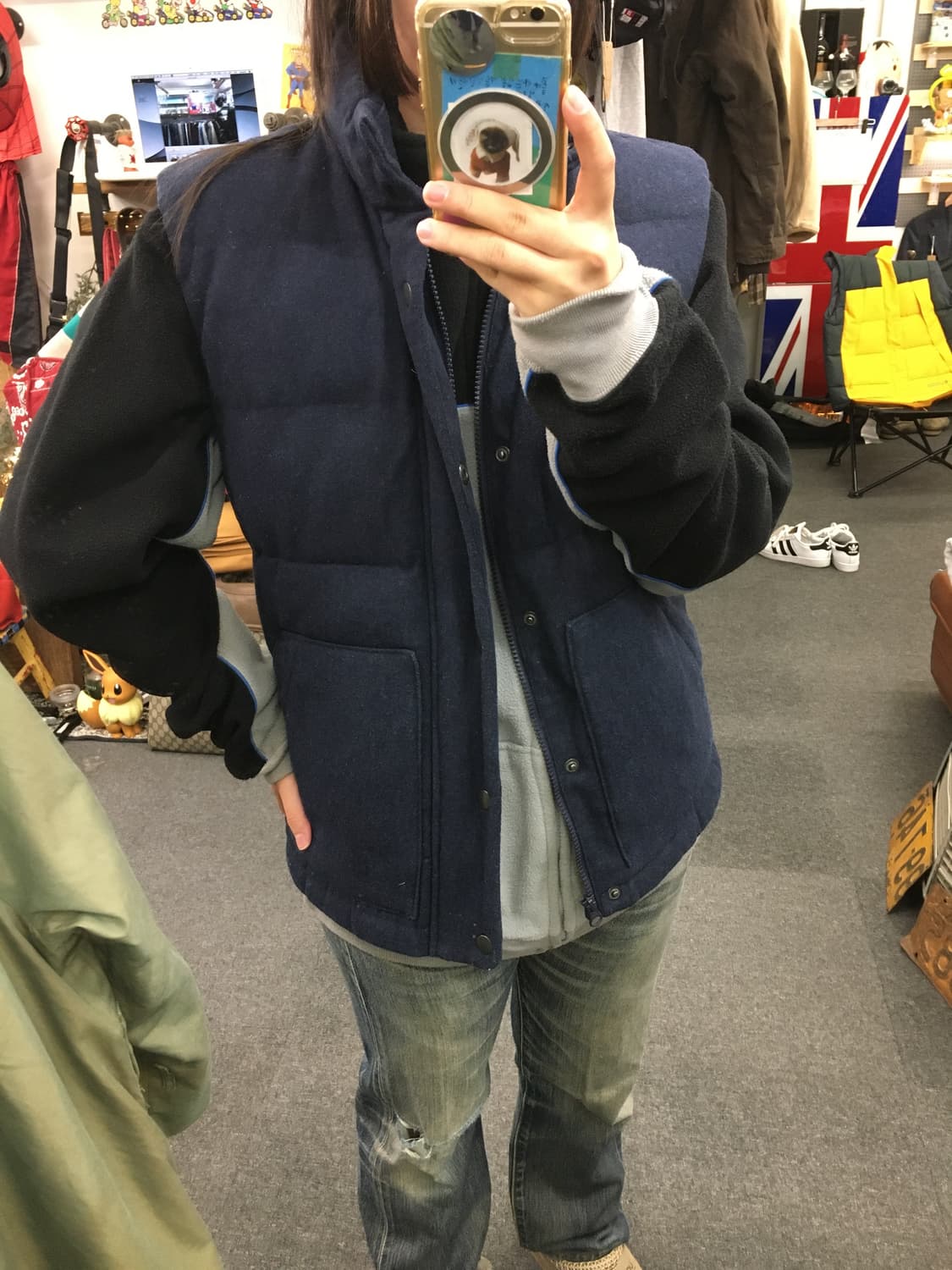 갭 패딩 조끼 베스트 상품이미지1