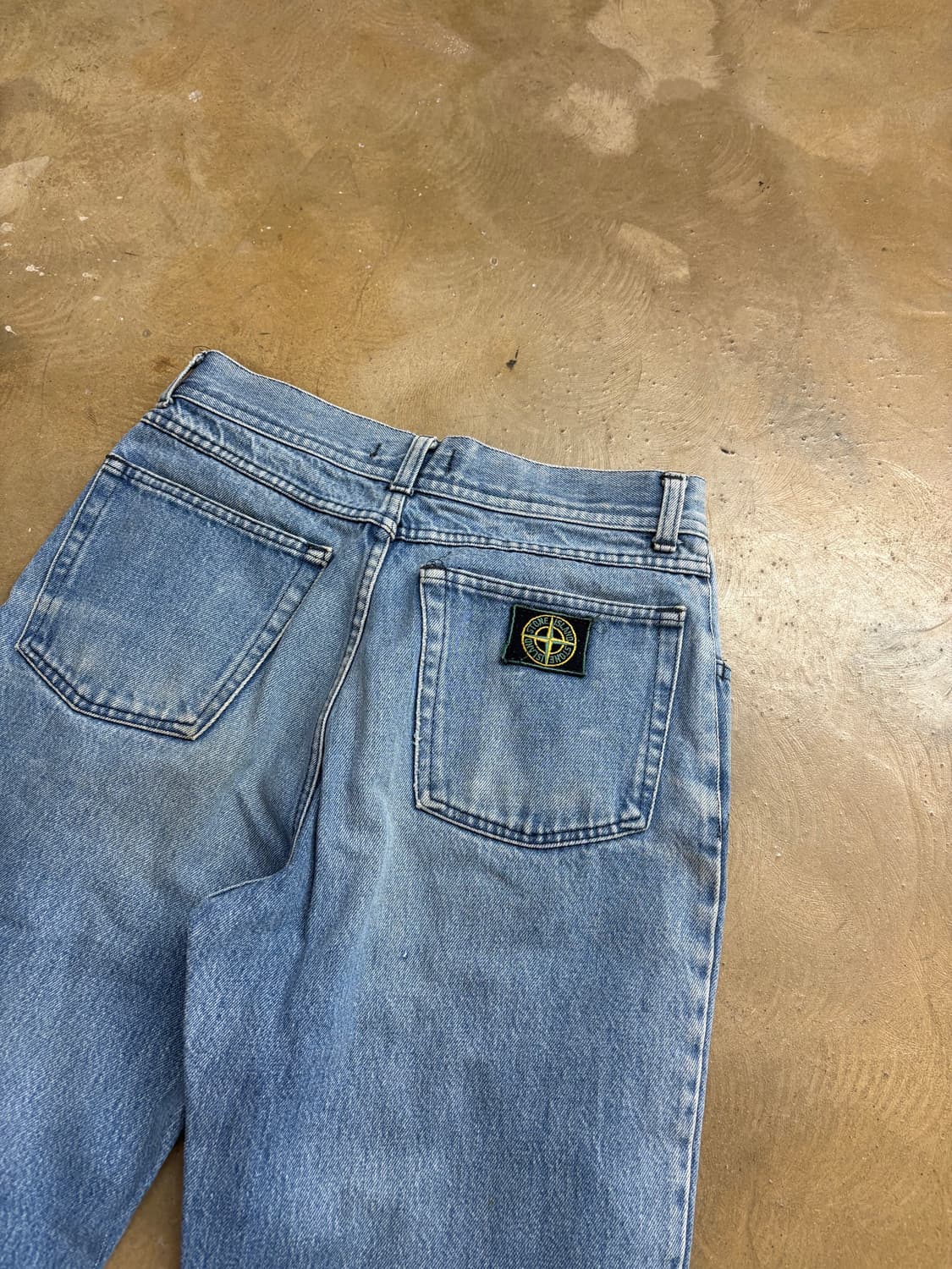 90s 스톤아일랜드 그린엣지 데님 상품이미지4