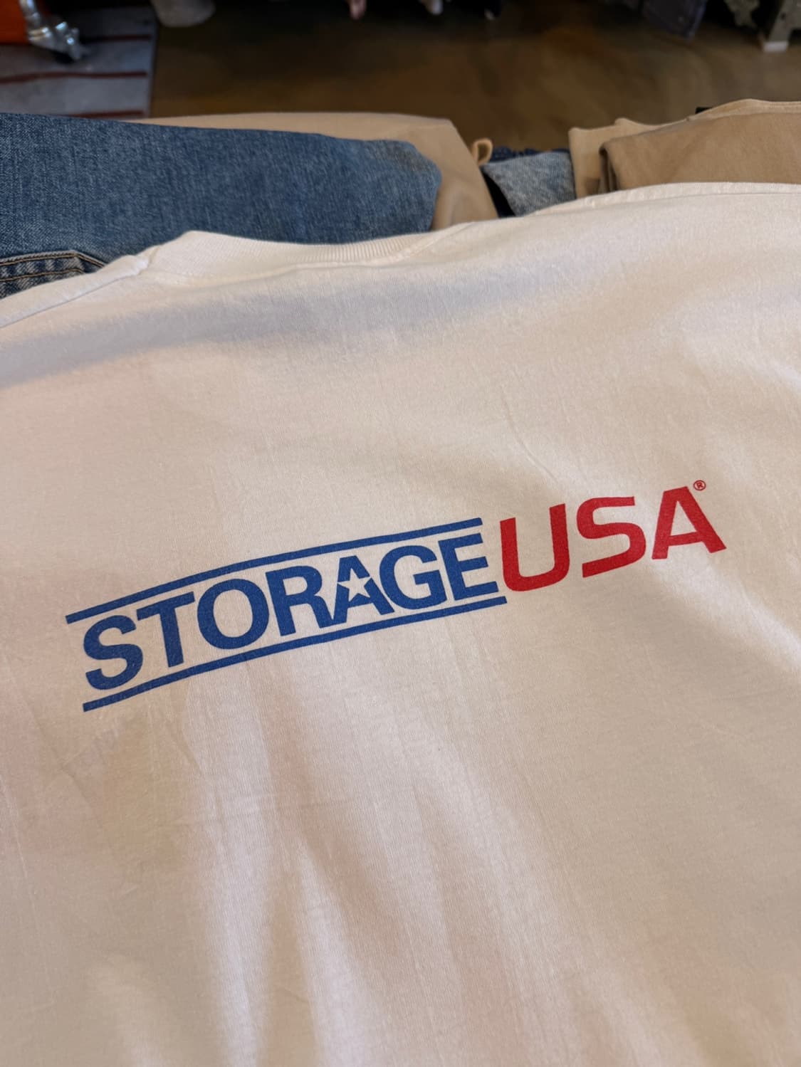  Storage USA 프로모션용 미국빈티지 미국티셔츠 xl 상품이미지1