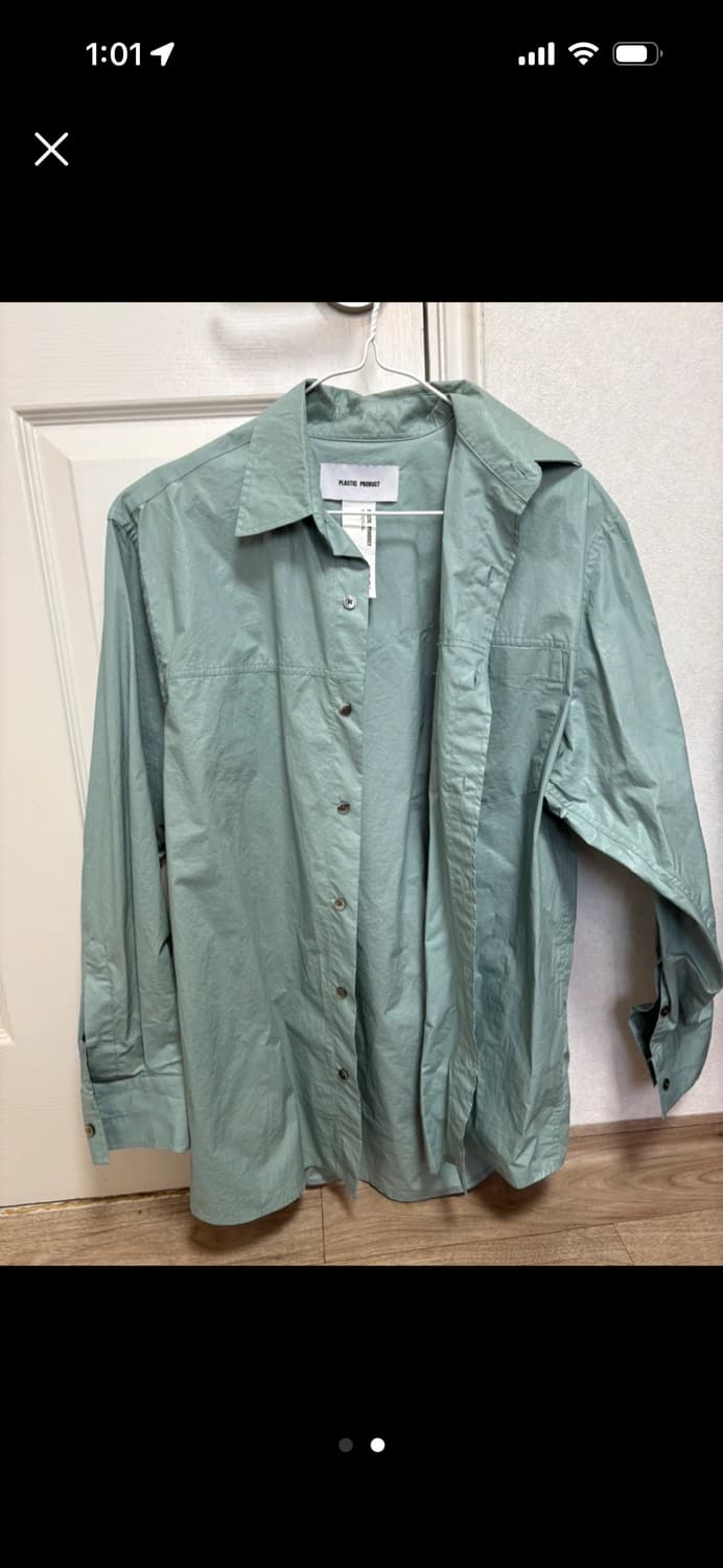 플라스틱 프로덕트 민트 셔츠  상품이미지2