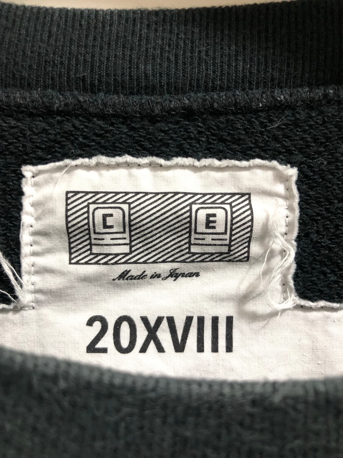 [XL] 카브엠트 카드 19/1 크루넥 스웻셔츠 상품이미지3