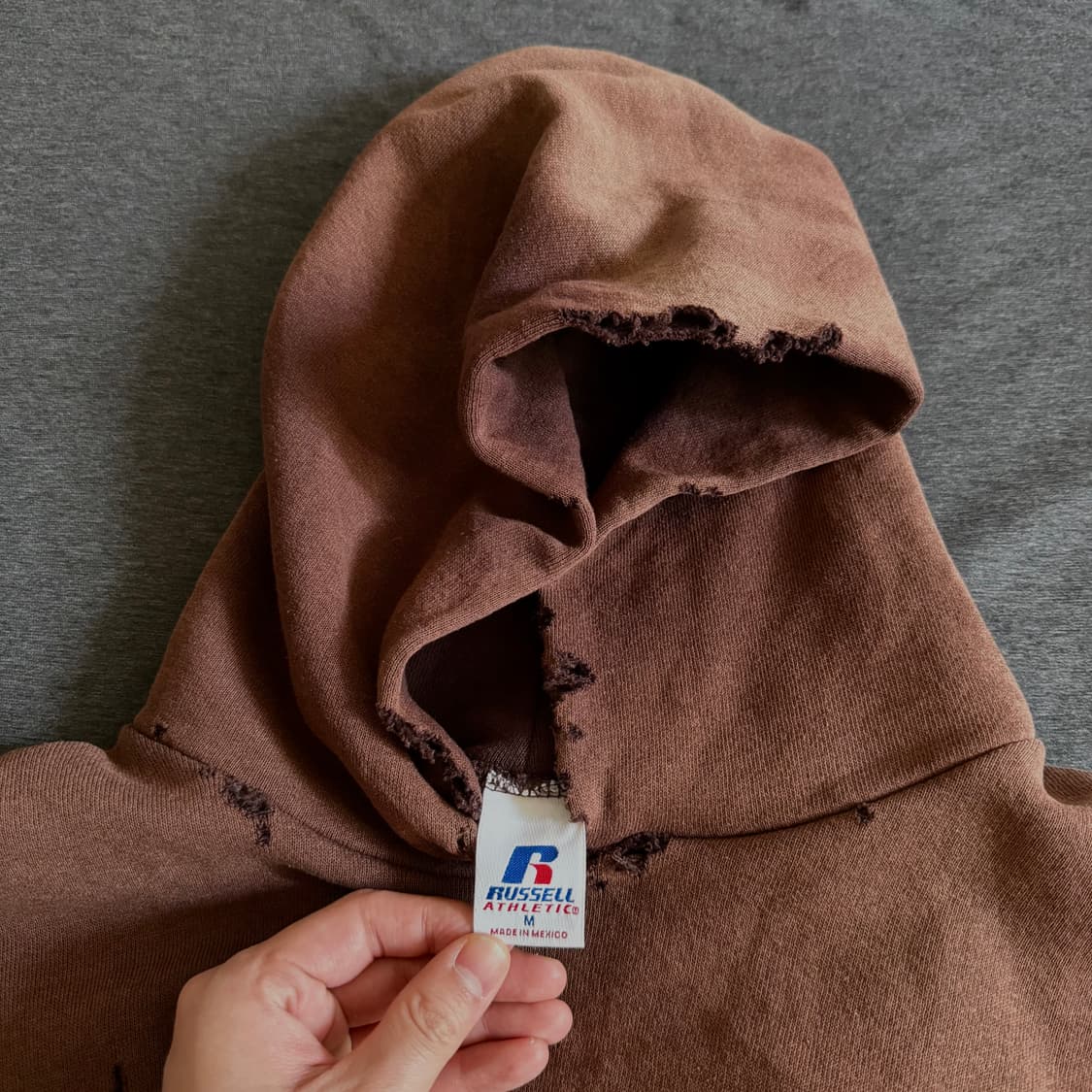 빈티지 00s Russell Hoodie 상품이미지2