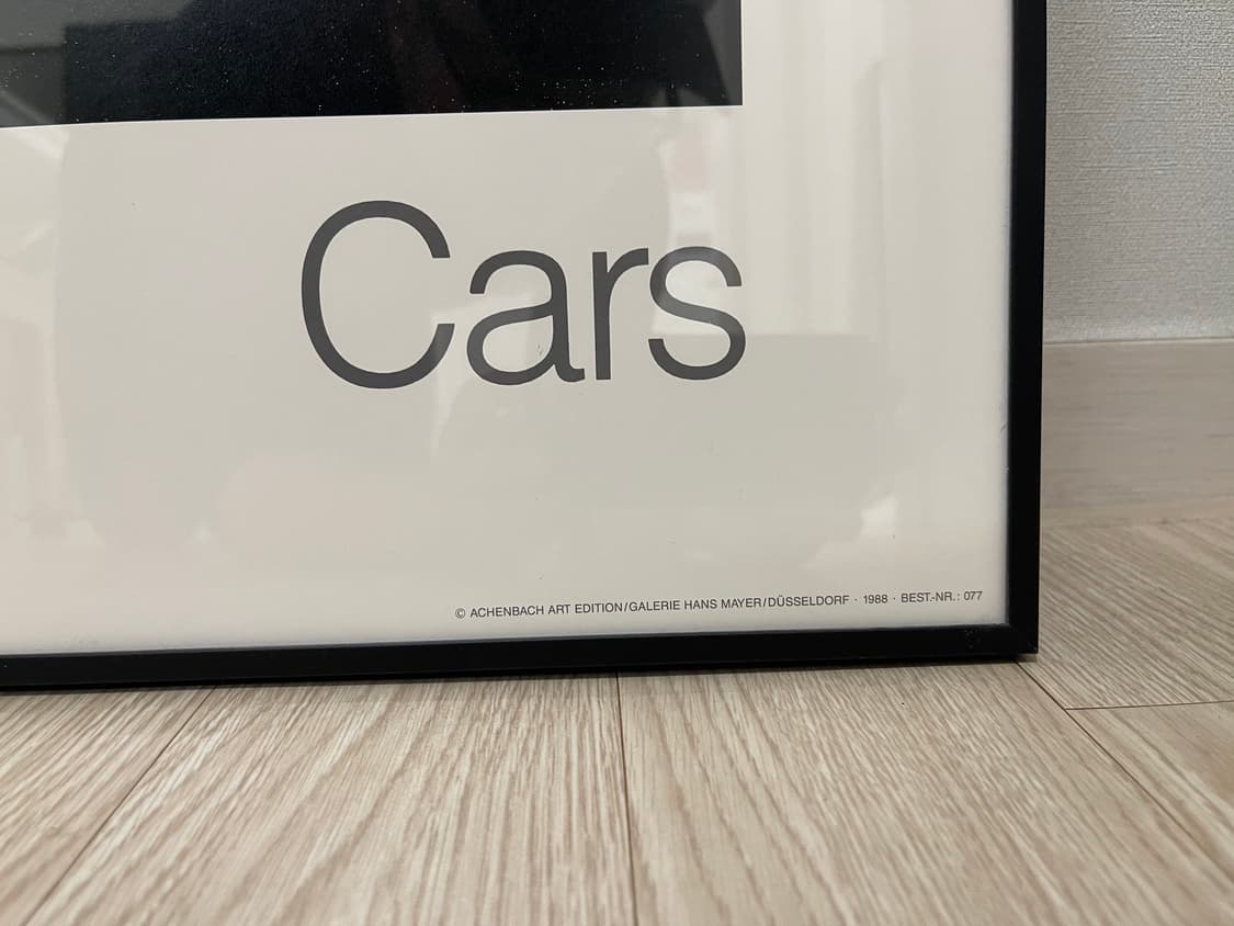 메르세데스 벤츠 x 앤디워홀 아트 포스터 AD1986 W 196 R 상품이미지3