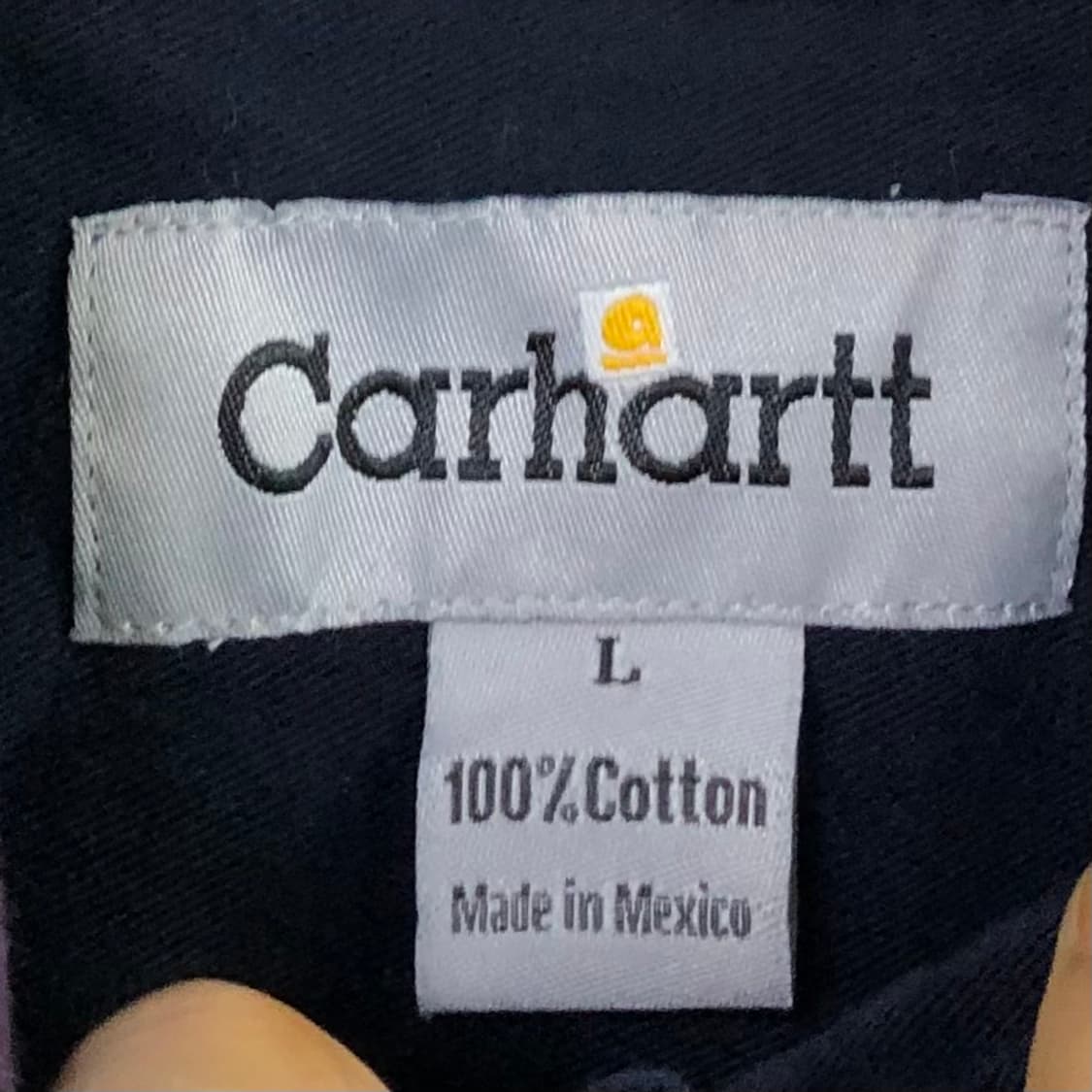 XL 칼하트 워크 셔츠 상품이미지3