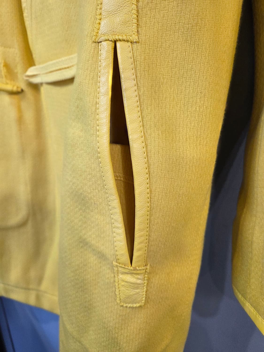 G-STAR 에센셜 울 코트  /레몬 컬러 상품이미지6