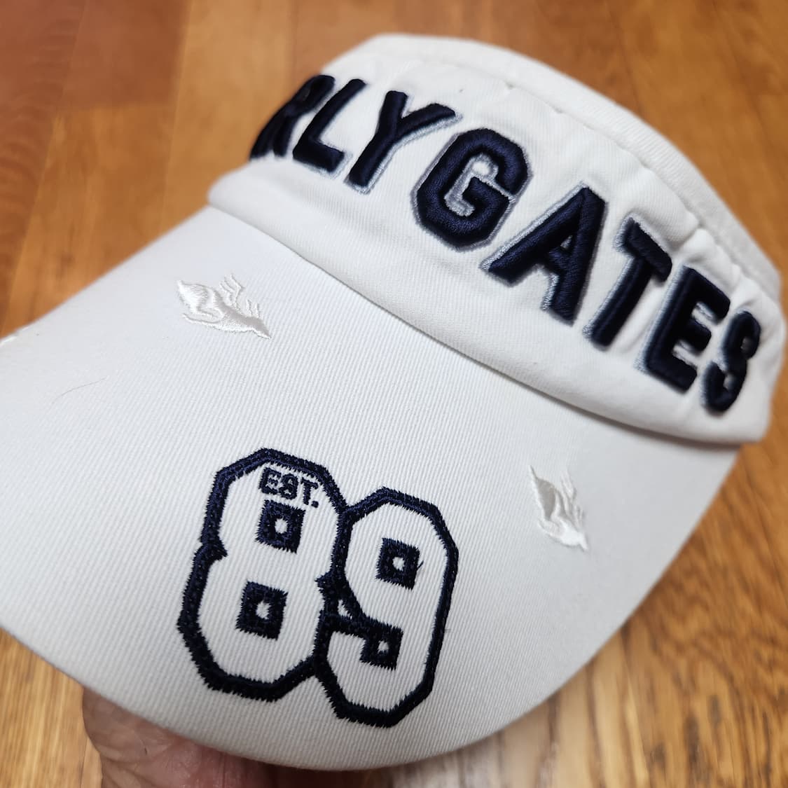 🎯 PEARLY GATES EST.89 골프 바이저 — 클래식에 스웨그 상품이미지9