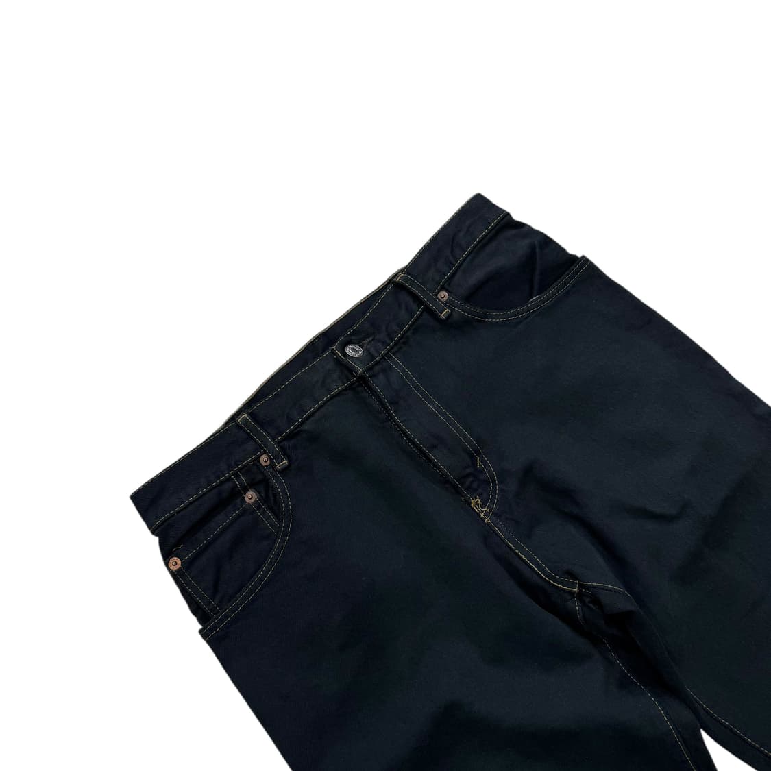 [34] 리바이스 517 블랙 다이 블랙진 데님 청바지 [lv1180] 상품이미지2