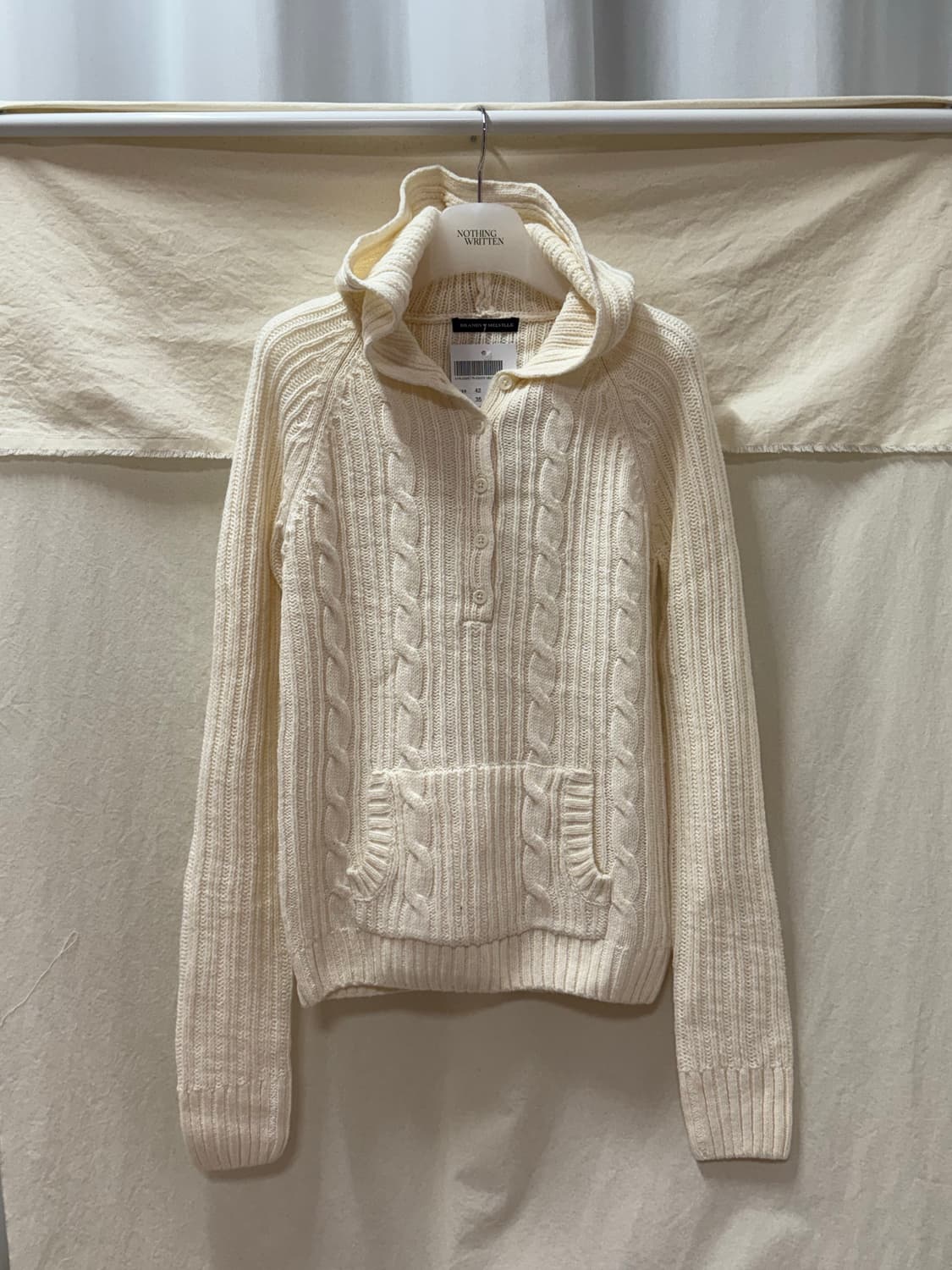 브랜디멜빌 니트 후드티 상품이미지1