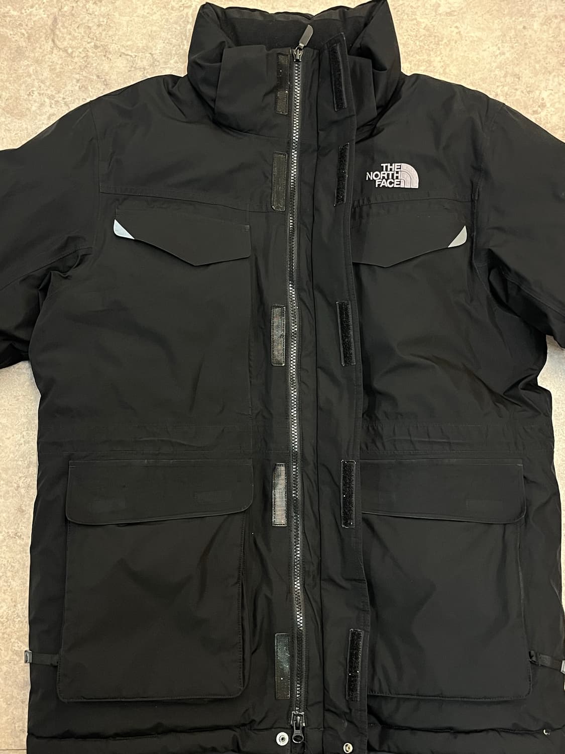 노스페이스 맥머도 구스 다운 패딩 자켓 블랙 100(L) #csz2470 상품이미지5