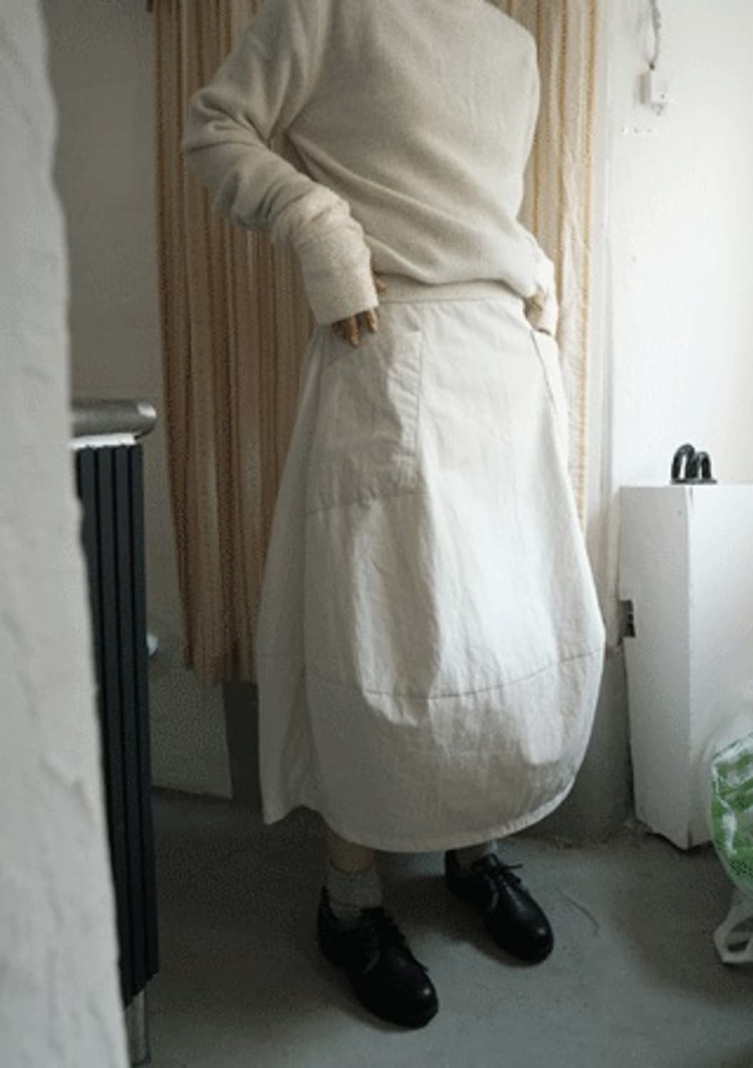 에프터먼데이 패딩 스커트 상품이미지1