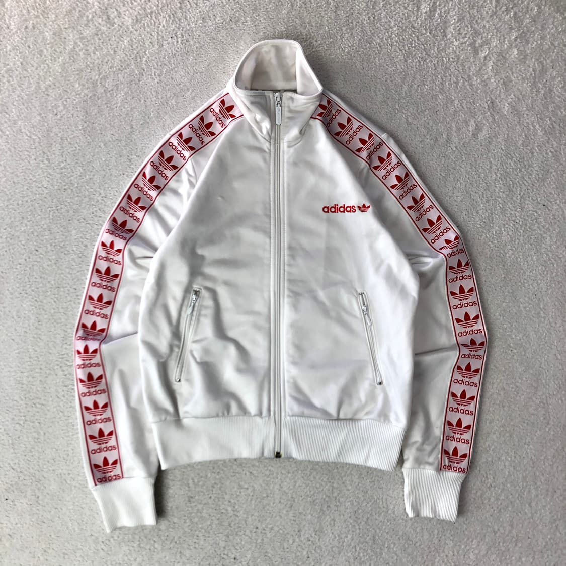 아디다스 대장급 스펠로고 화이트 져지 상품이미지1