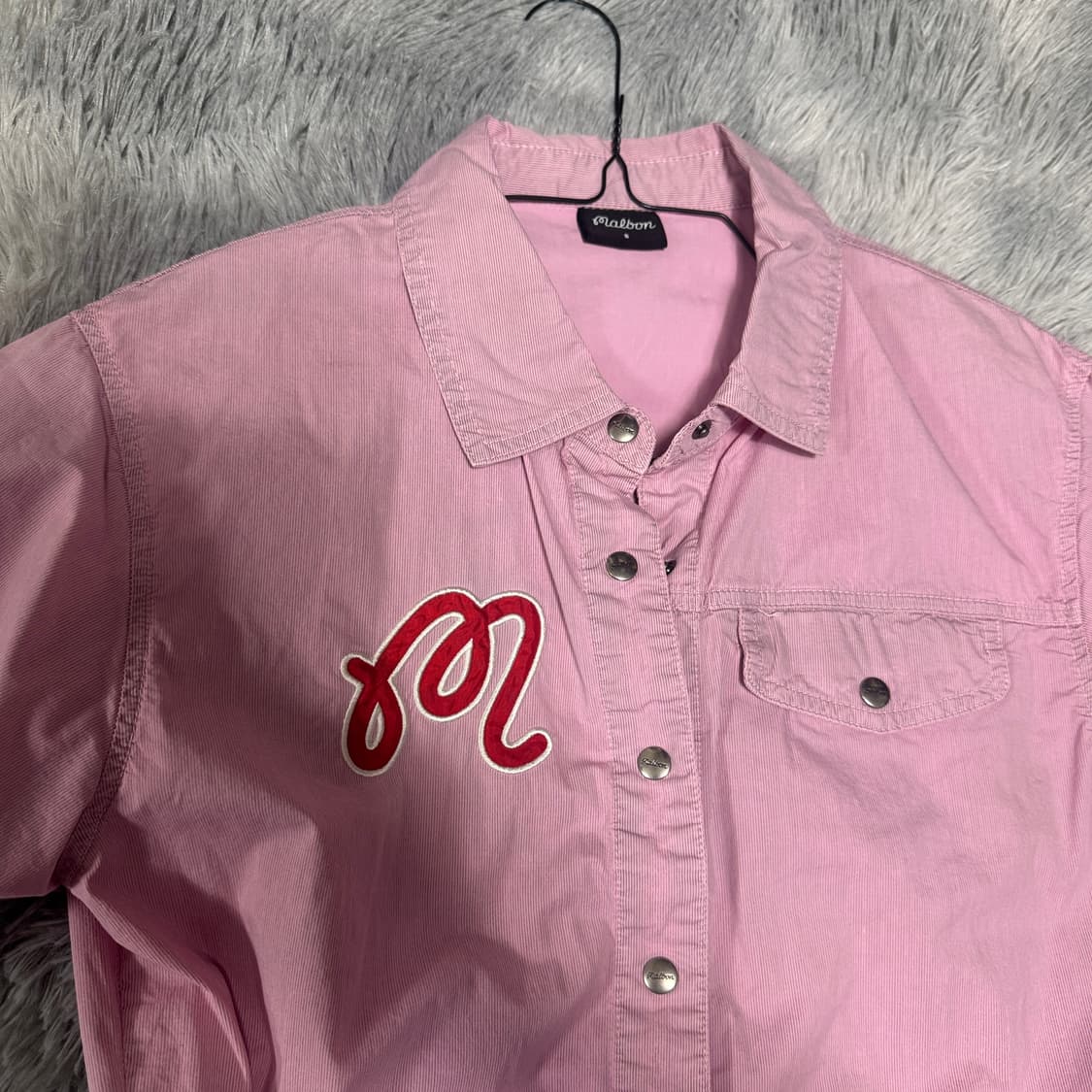 정품) 말본 여성 버킷 점프수트 핑크  S사이즈 상품이미지9