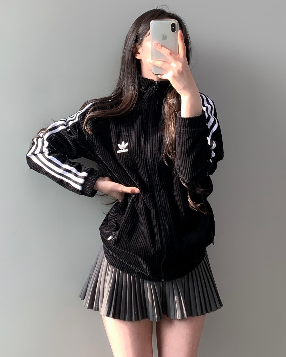 아디다스 코듀로이 트랙탑 상품이미지3