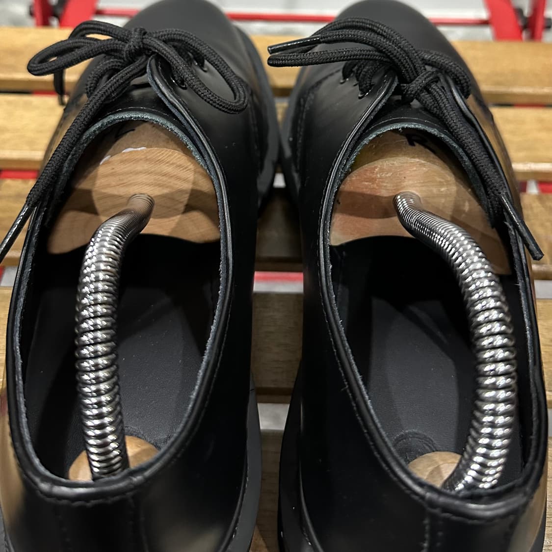 UK7) 닥터마틴 로퍼 남성 남자 구두 1461 모노 블랙 14345 상품이미지5