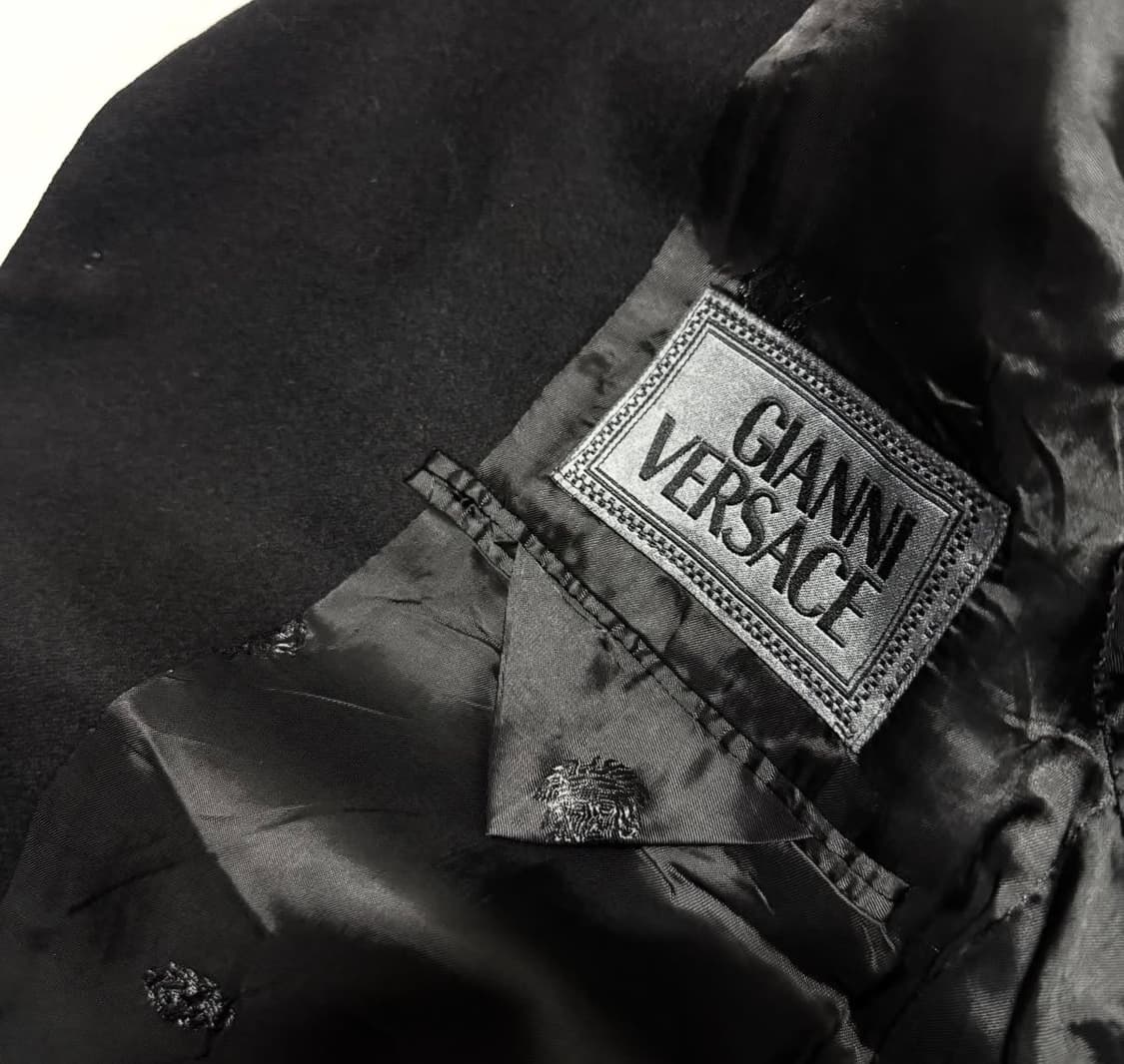 베르사체 - 90s 더블 지퍼 슬리브 테일러드 자켓 상품이미지6