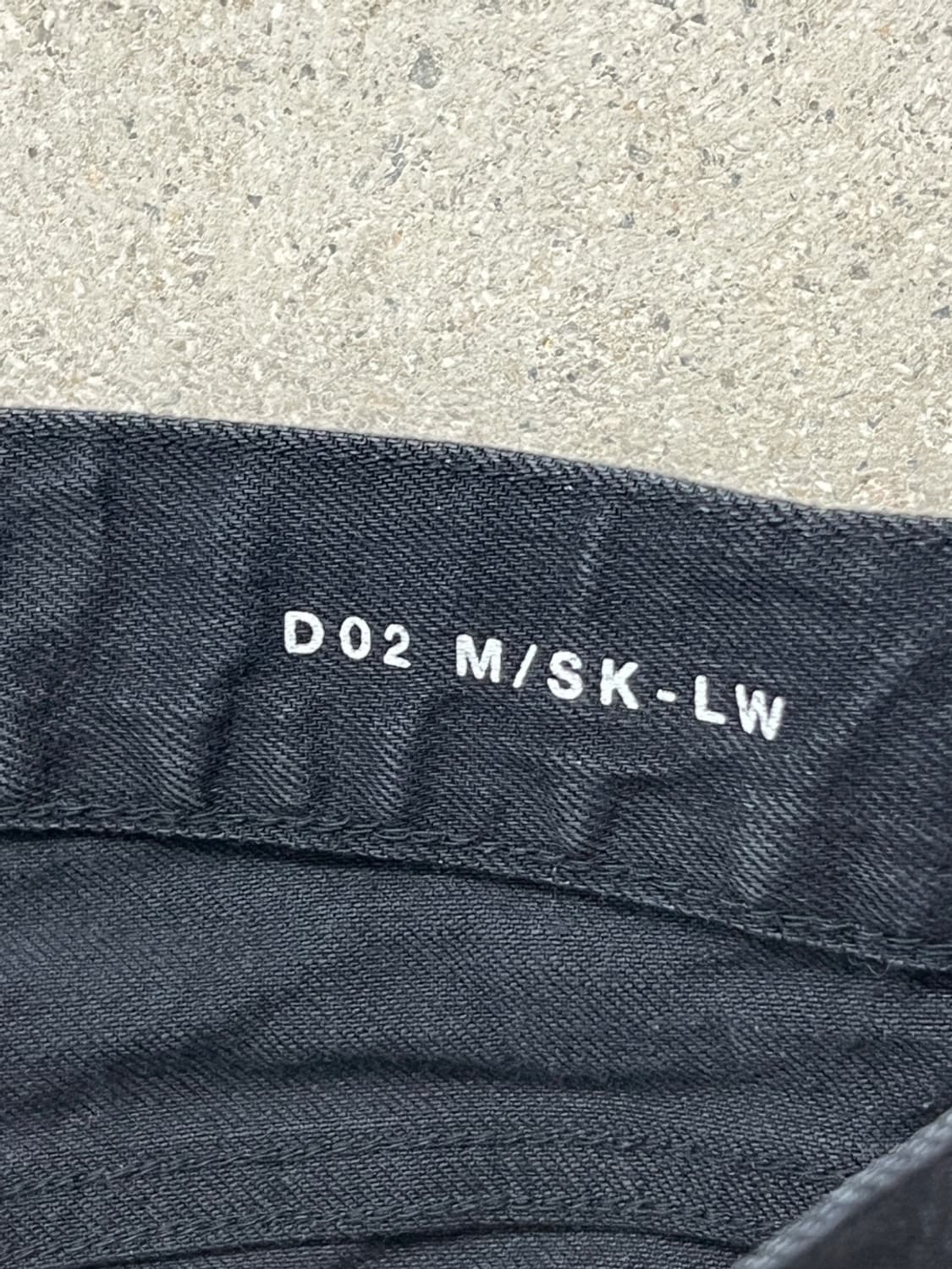 생로랑 16SS D02 블랙 데님 스키니진 상품이미지8