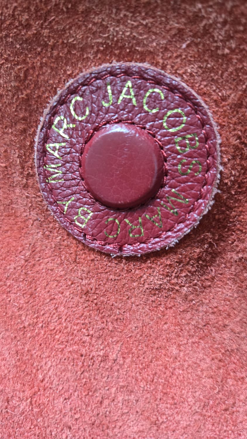 마크제이콥스 빈티지 레드 레더 쇼퍼백 상품이미지5