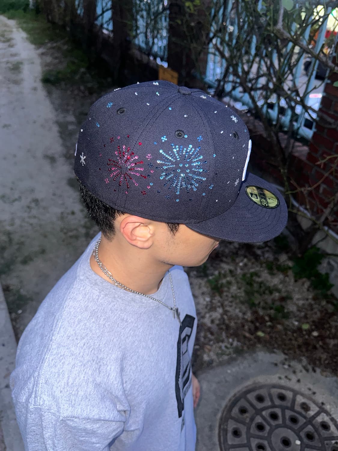 🎆Fireworks (712) 뉴에라 스와로브스키 커스텀 상품이미지6