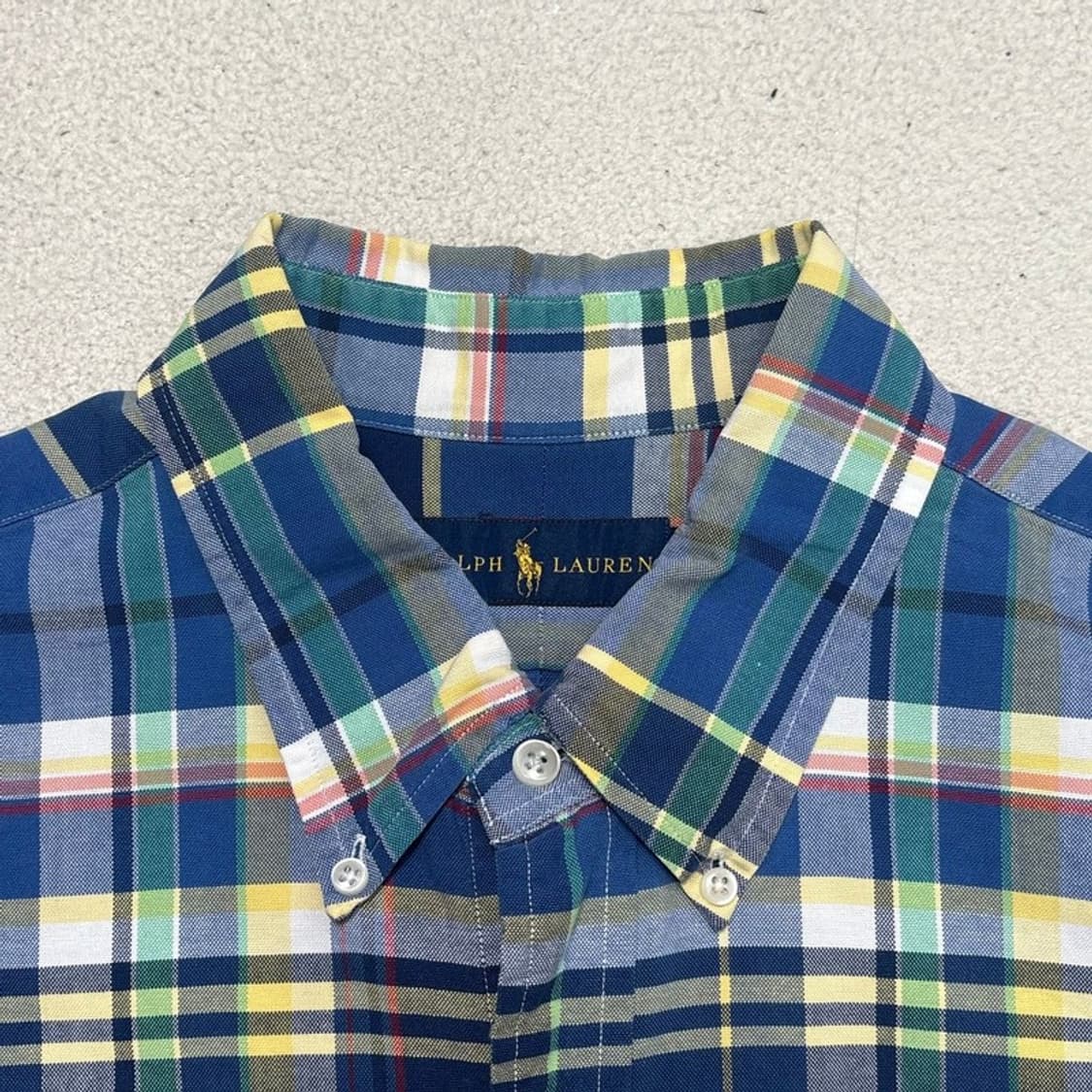 POLO BY RALPH LAUREN 옥스퍼드 체크셔츠 XL 상품이미지4