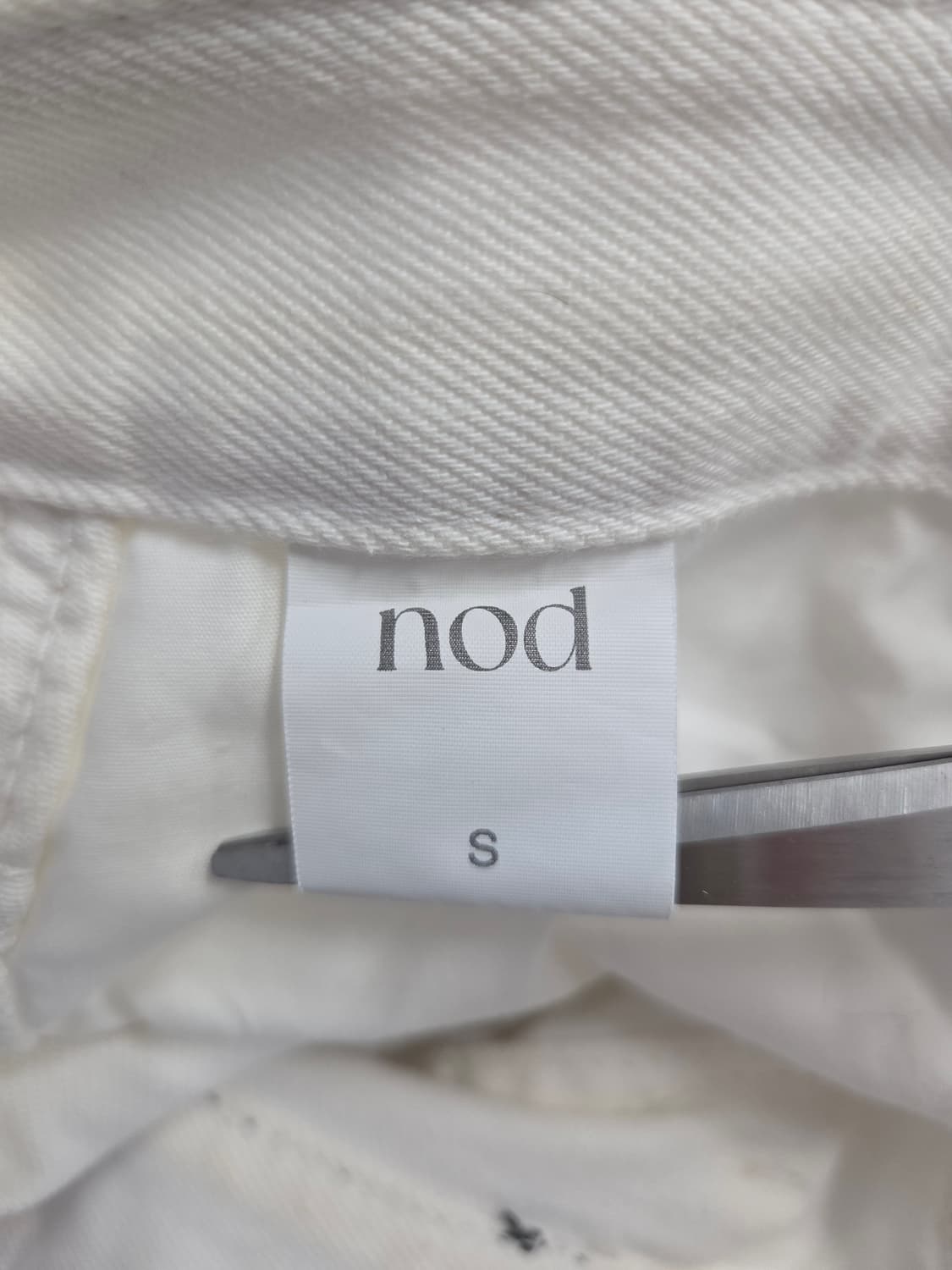 nod (노드) 콘데님 크림 아이보리 데님 팬츠 상품이미지7