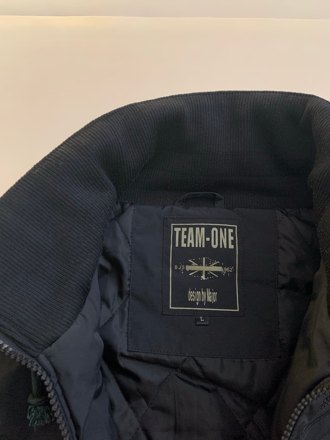 [L] 빈티지 team one 라이더 자켓 상품이미지5