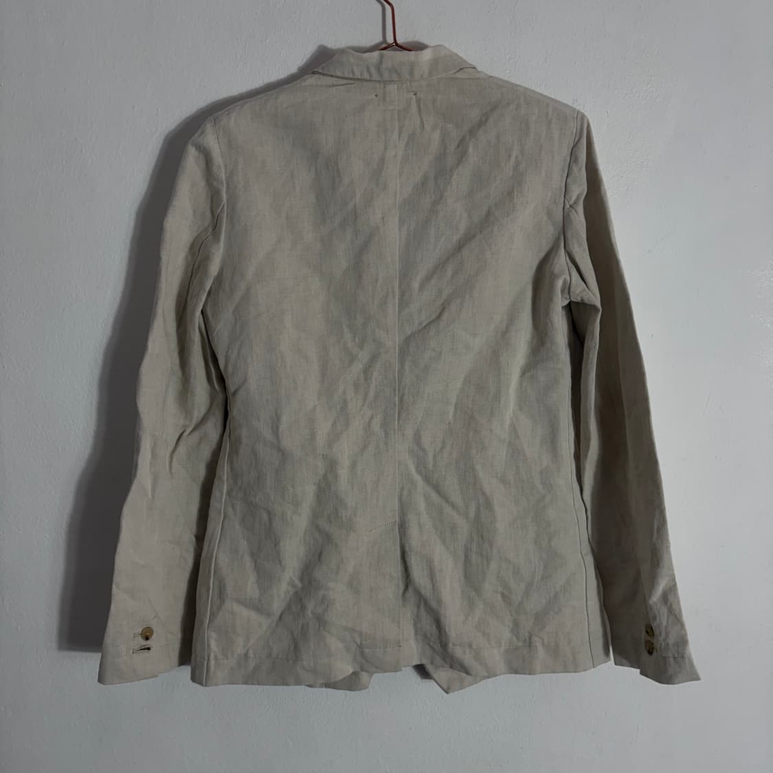 포르테포르테 린넨 베이지 자켓(Free) 상품이미지2