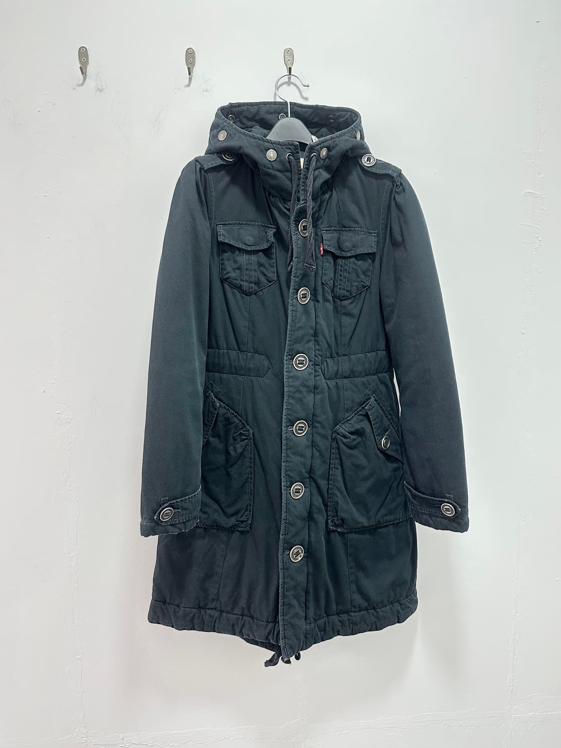 Levi’s multi pocket navy parka jacket 상품이미지3