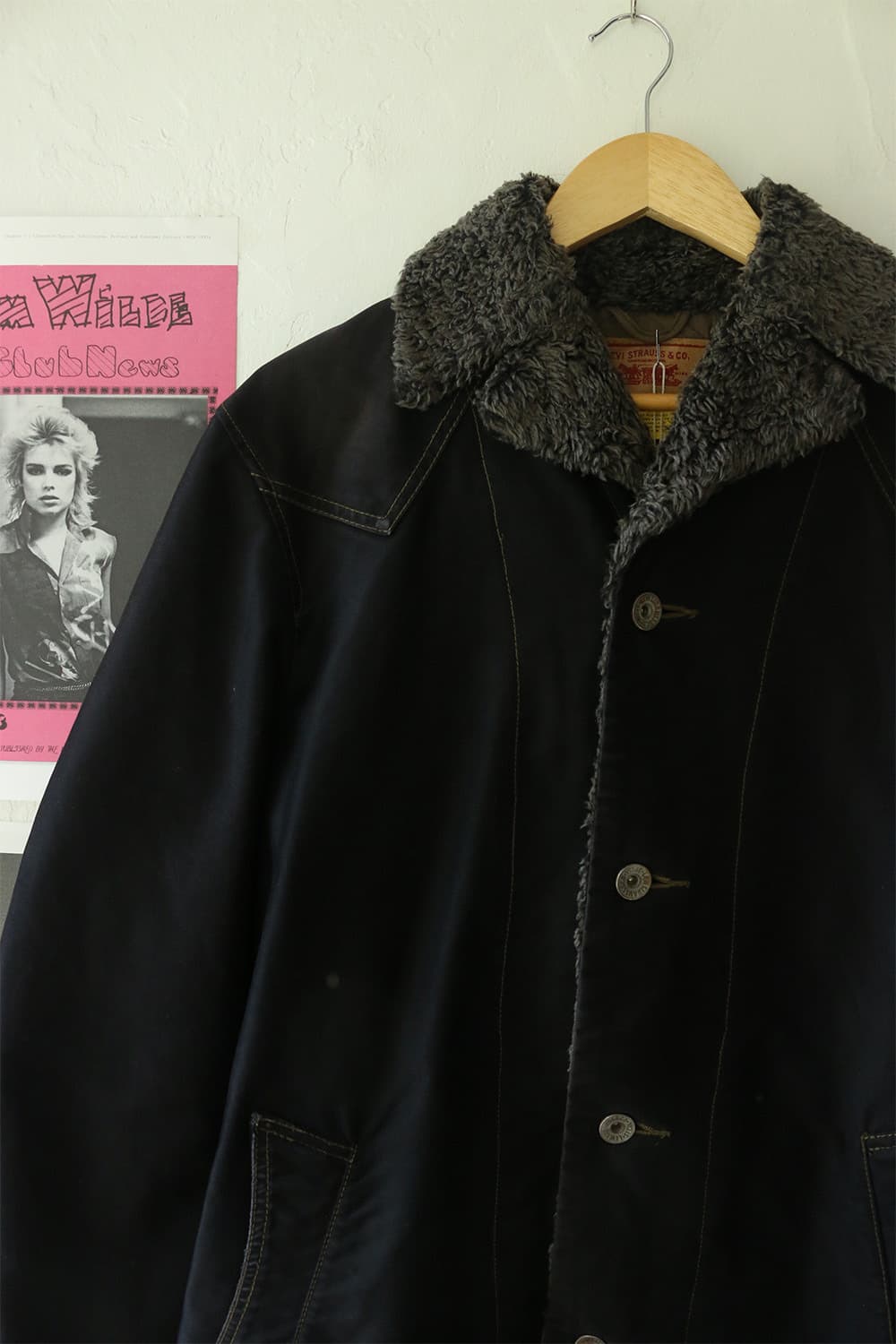 리바이스 블랙 시어링 자켓 상품이미지3