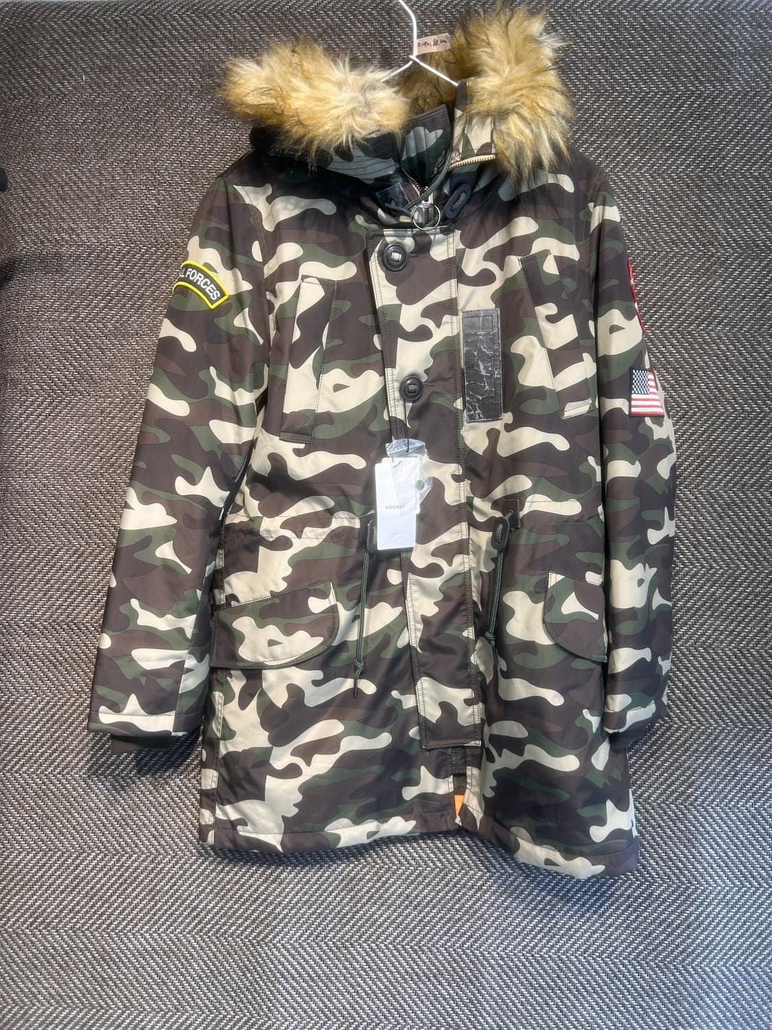 데드스탁) Moussy 밀리터리 m65 다운자켓 상품이미지1