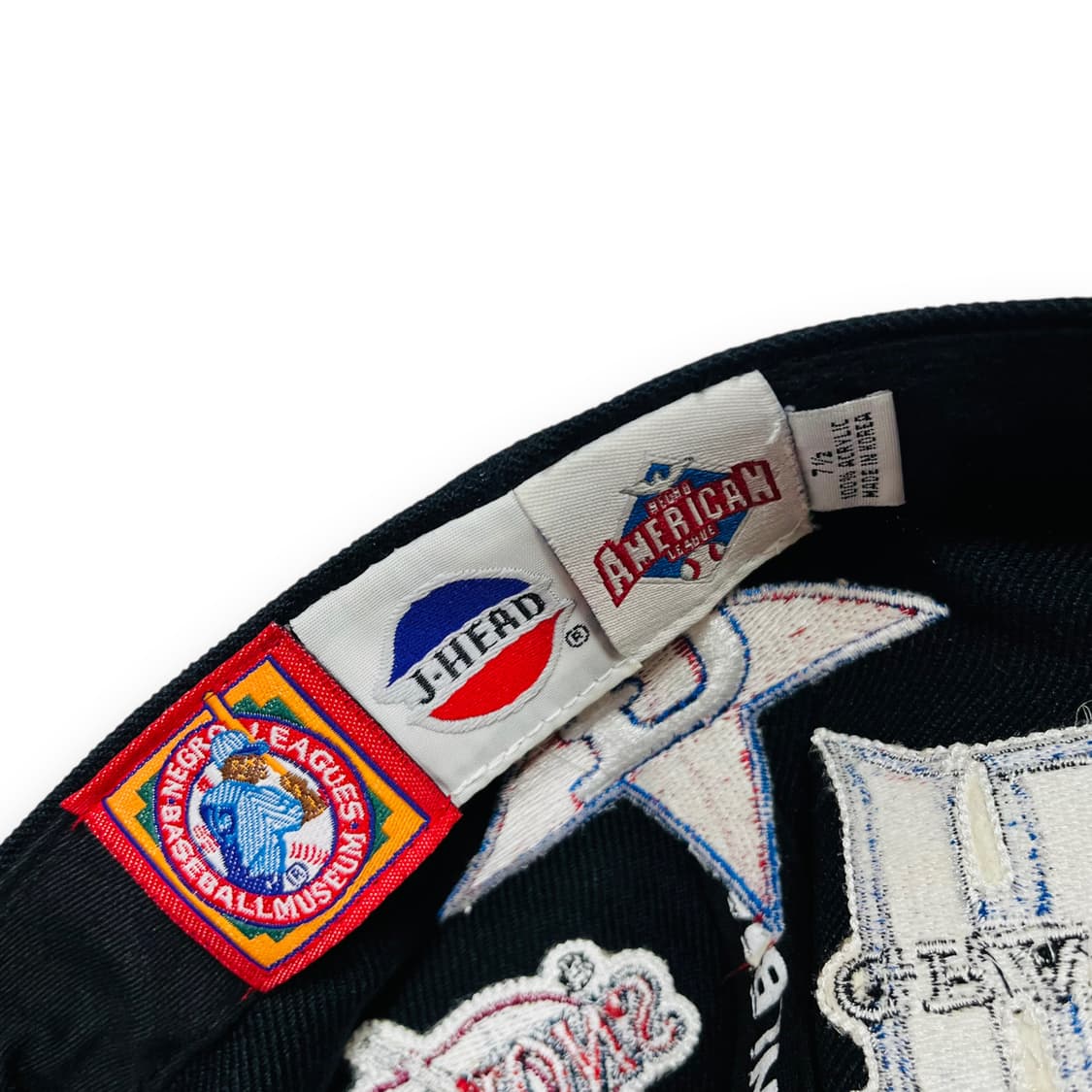 NLBM 90s 베이스볼 팀 패치 올드스쿨 힙합 스냅백 상품이미지8