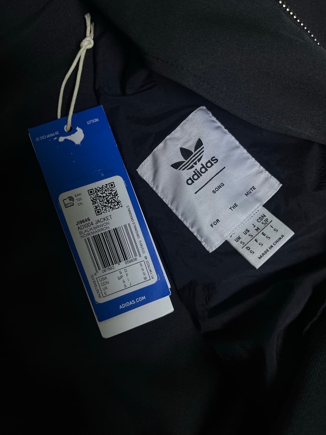 [US S] 아디다스 x 송포더뮤트 트랙자켓 블랙 상품이미지3