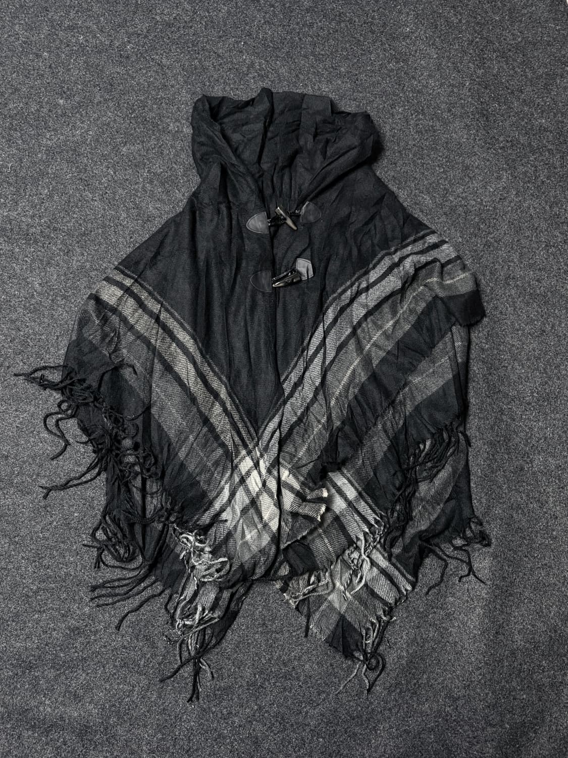 vintage ..Ghost Face..gothic cape coat 상품이미지1