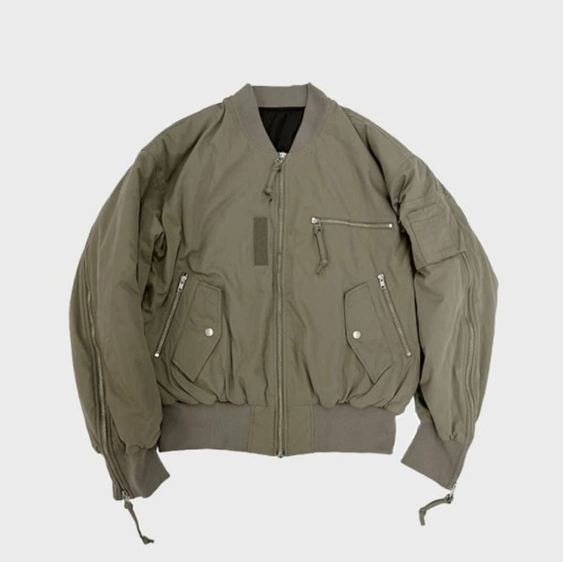 그레일즈 멀티지퍼 봄버(타우페) 사이즈2 상품이미지2