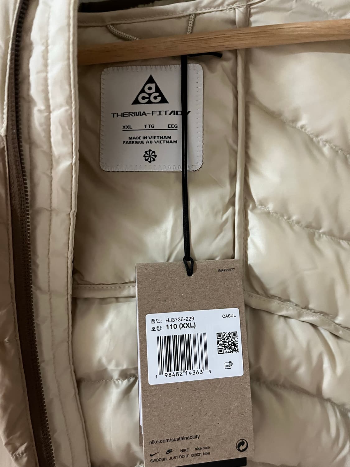 [판매] 나이키 ACG 써마핏 ADV 로프 드 배리어 자켓 (XXL) 상품이미지2