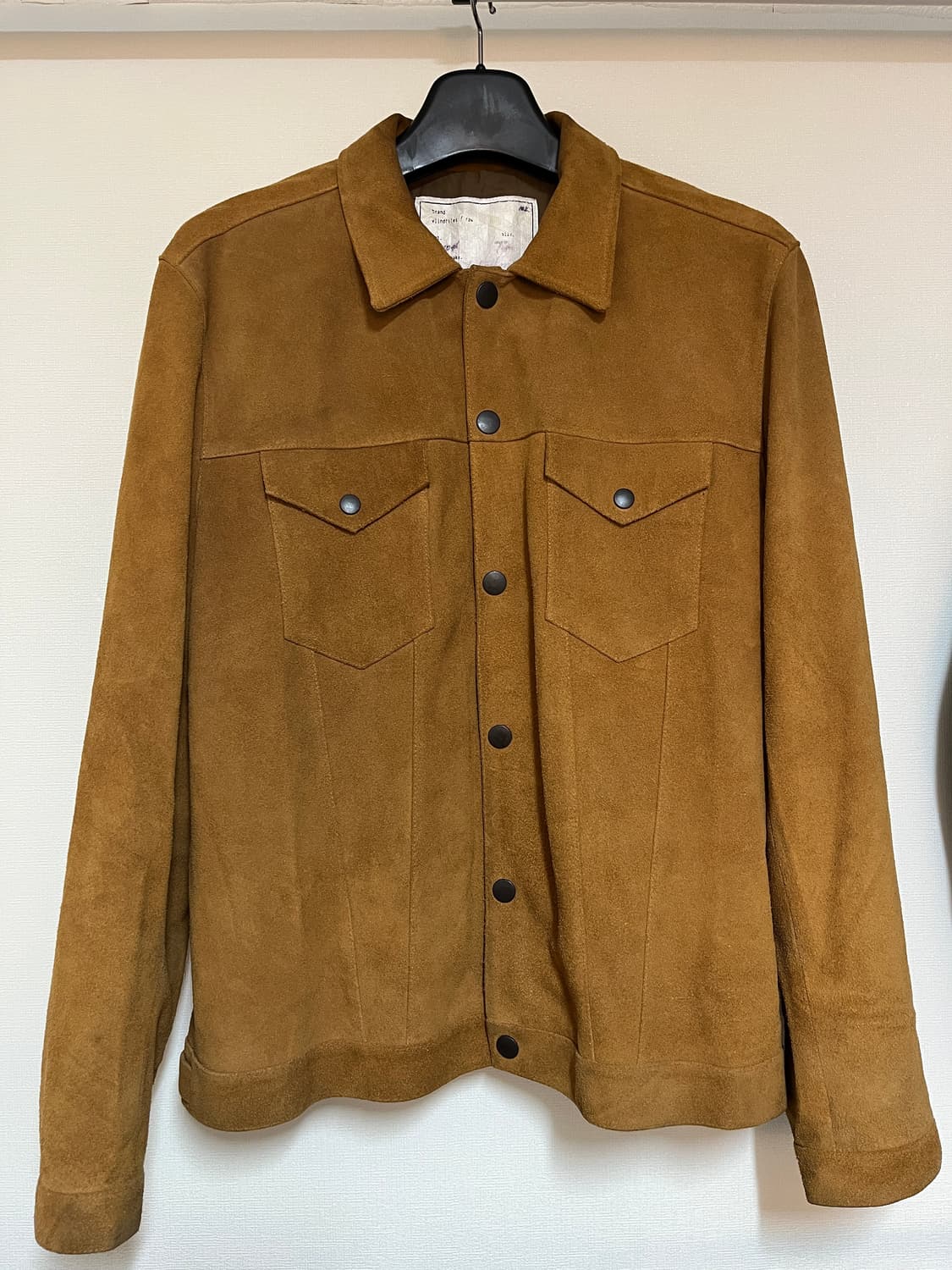 [1] [교환가능] 블라인드파일즈 스웨이드 자켓 상품이미지1