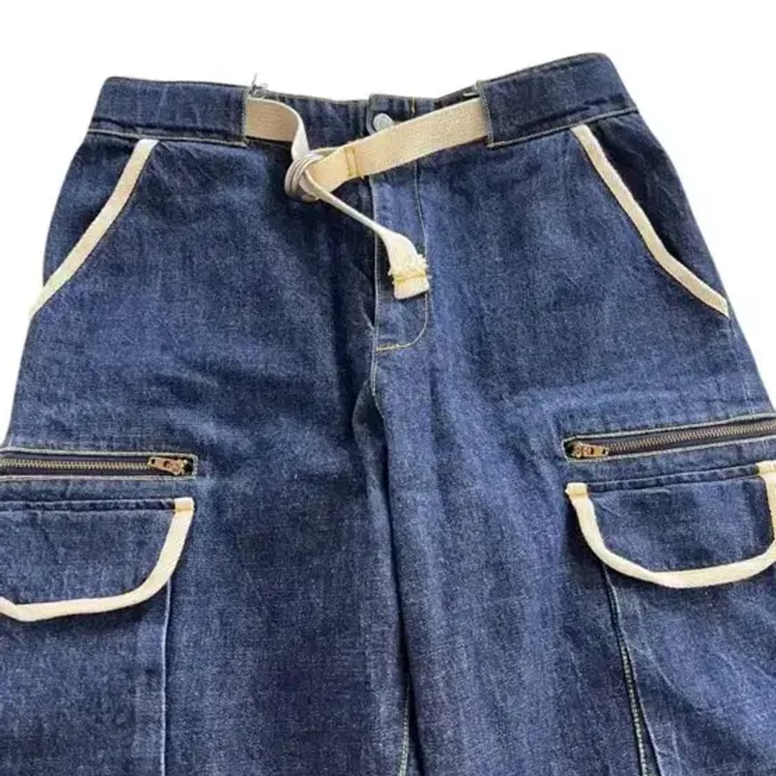 Country Wear 카도 와이드 데님 청바지 상품이미지3