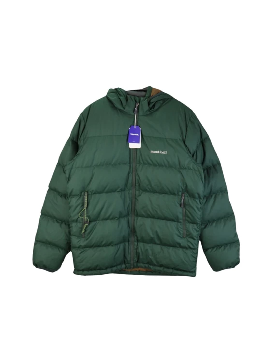  몽벨 그린 경량패딩 상품이미지3