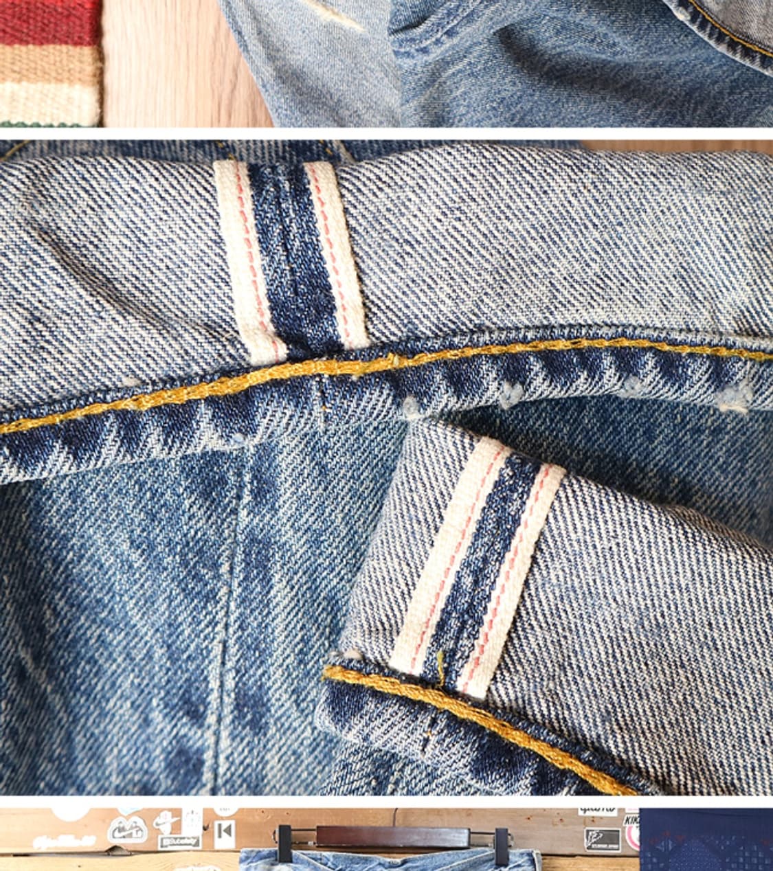 LVC LEVIS 리바이스 54 501ZXX 빅E 셀비지 데님 1954년 상품이미지2