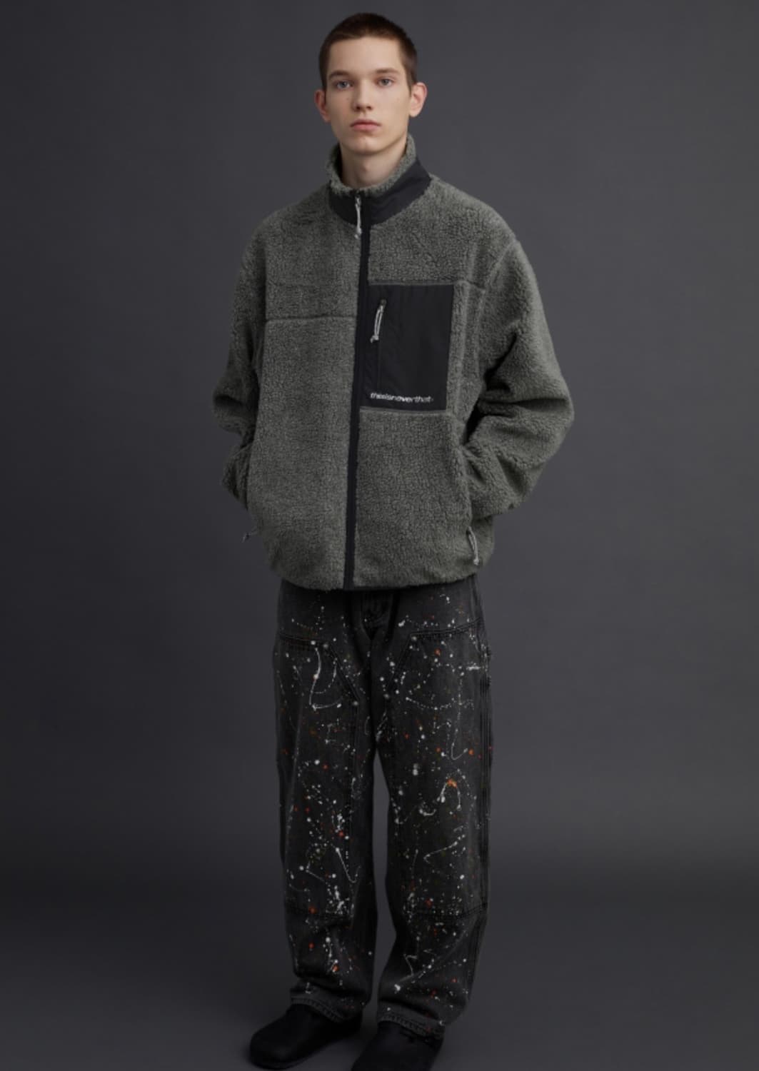 Thisisneverthat SP Sherpa Fleece Jacket 상품이미지1