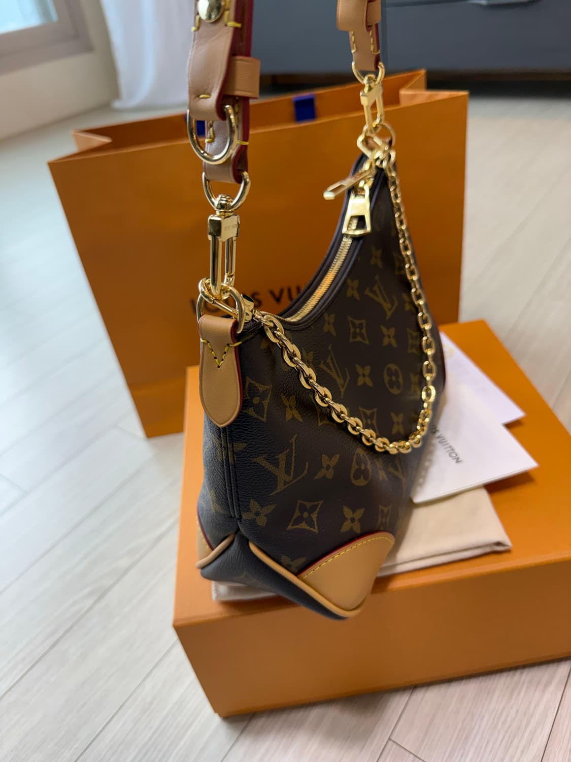 [ONE SIZE] 루이비통 모노그램 불로뉴 숄더백 상품이미지3
