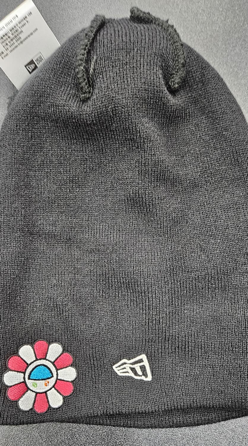 뉴에라 x 무라카미 타카시 오하나 올 오버 비니 블랙 상품이미지3