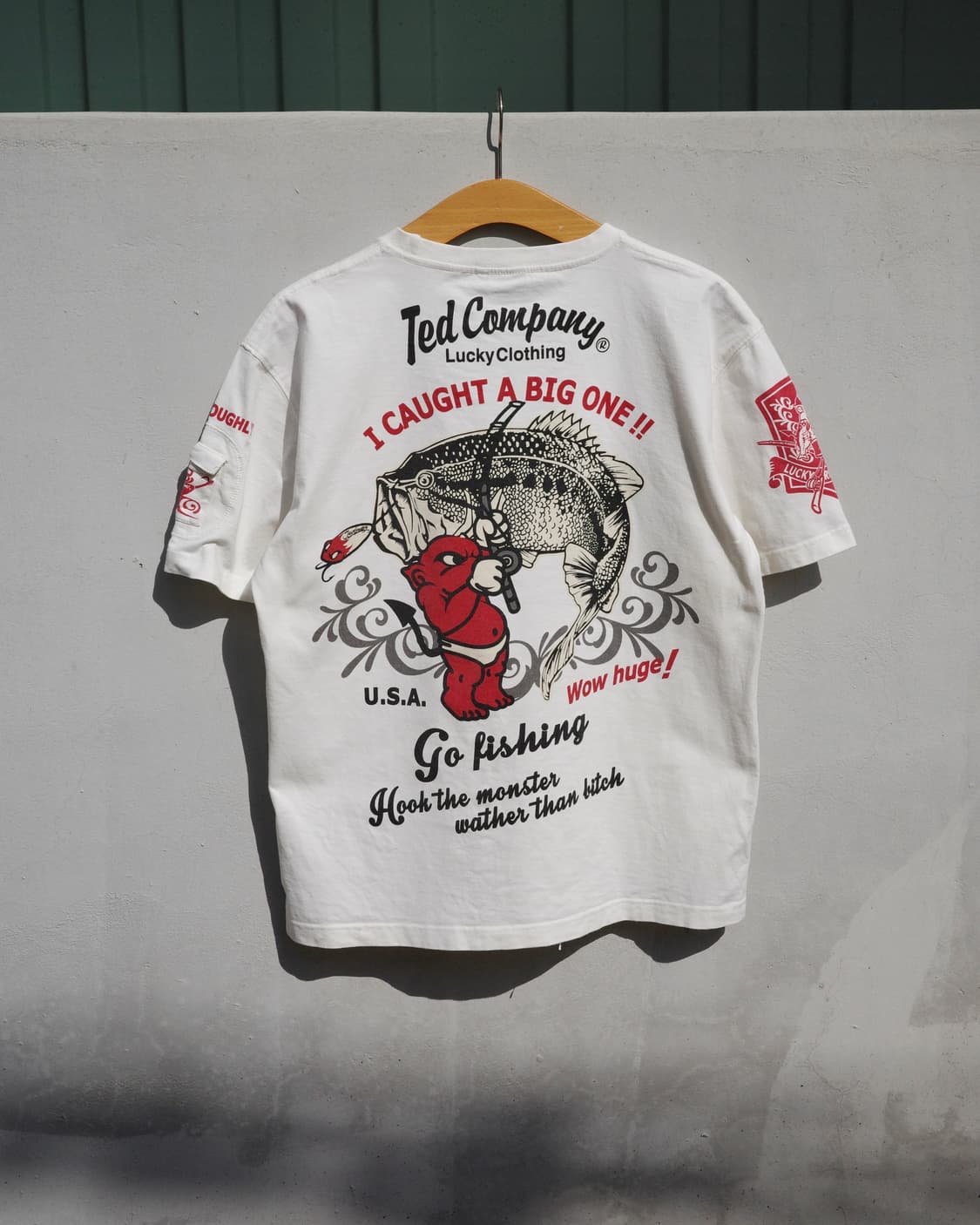 ted company 피싱 그래픽 티셔츠 상품이미지5