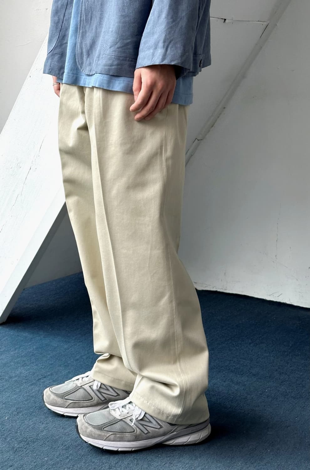 2 pleats wide chino pants 상품이미지10