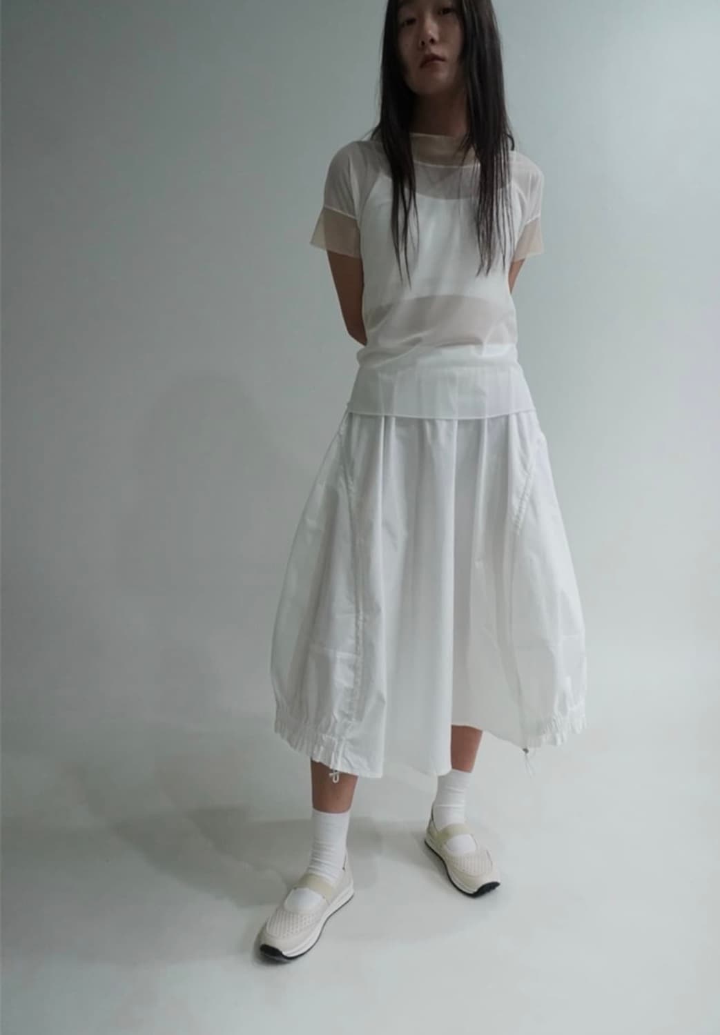 애프터먼데이 슬리키 팟 스토퍼 스커트 상품이미지1